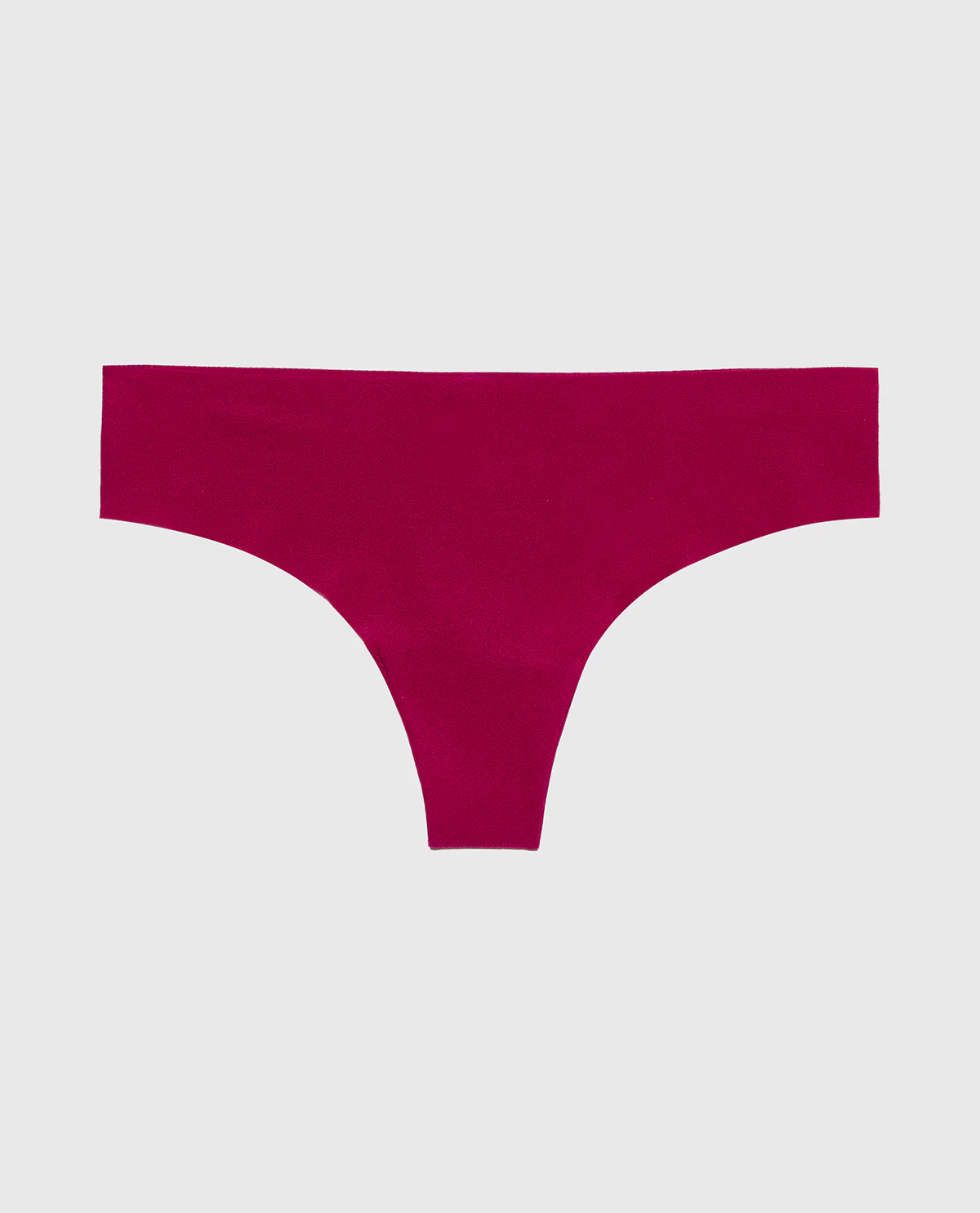 No Show Thong Panty in Plum Rose - Image 4