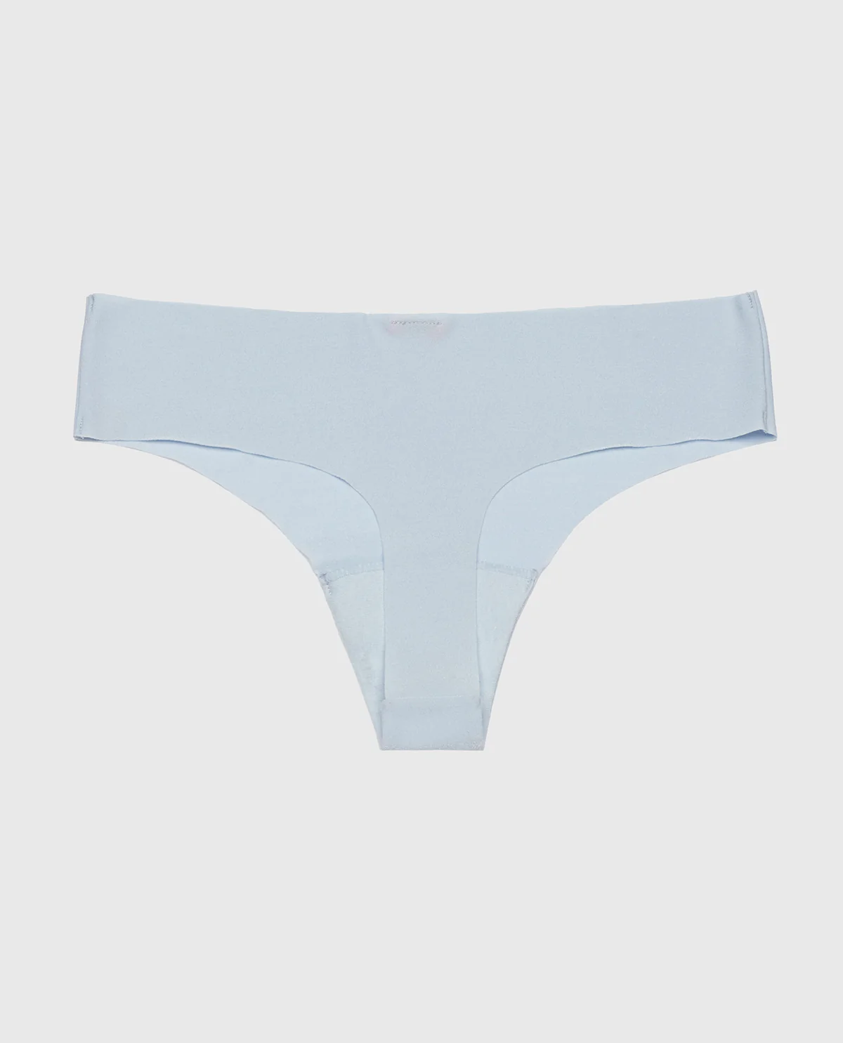 No Show Thong Panty in Subdued Blue - Image 5