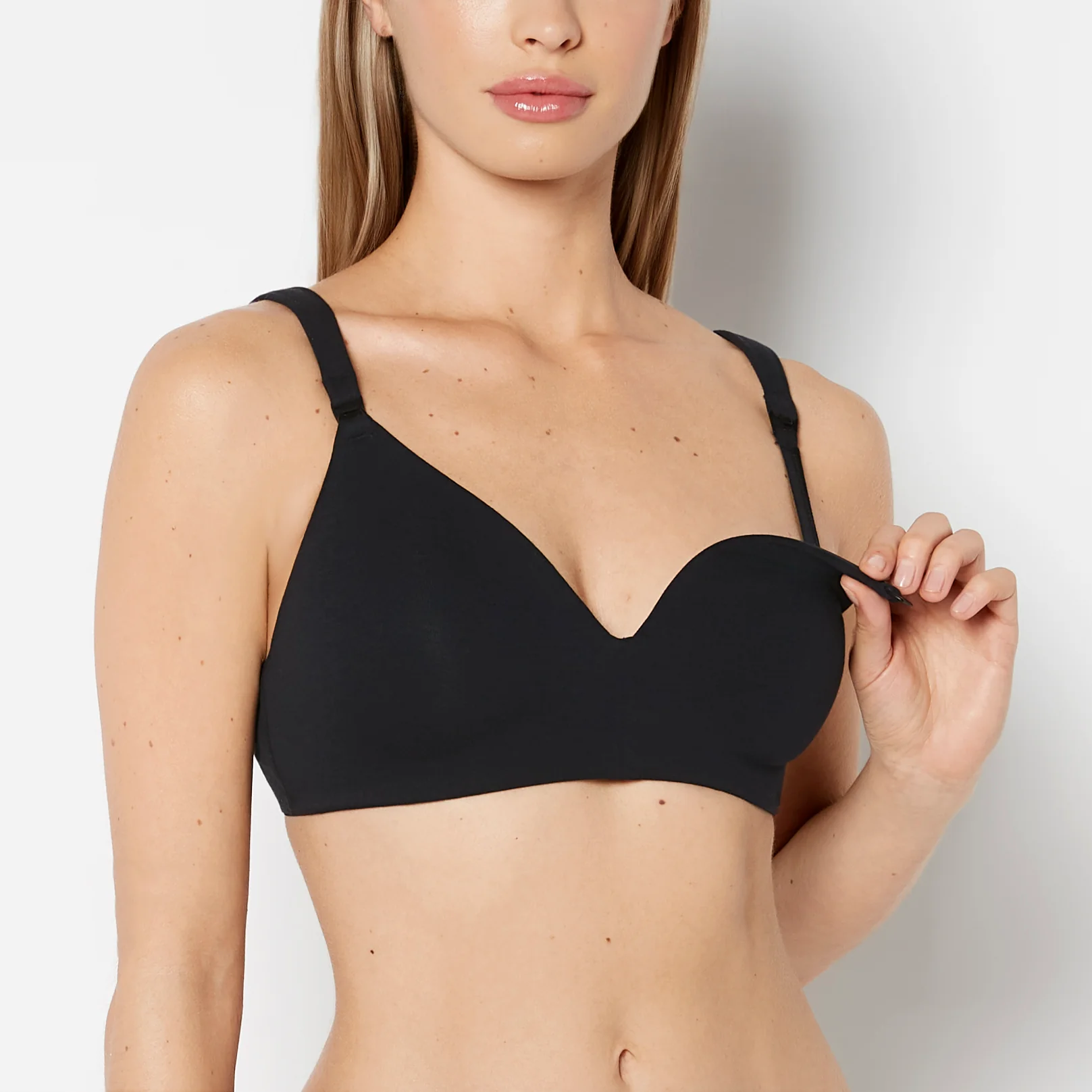 Nursing Bra in Tuxedo Black - Image 3