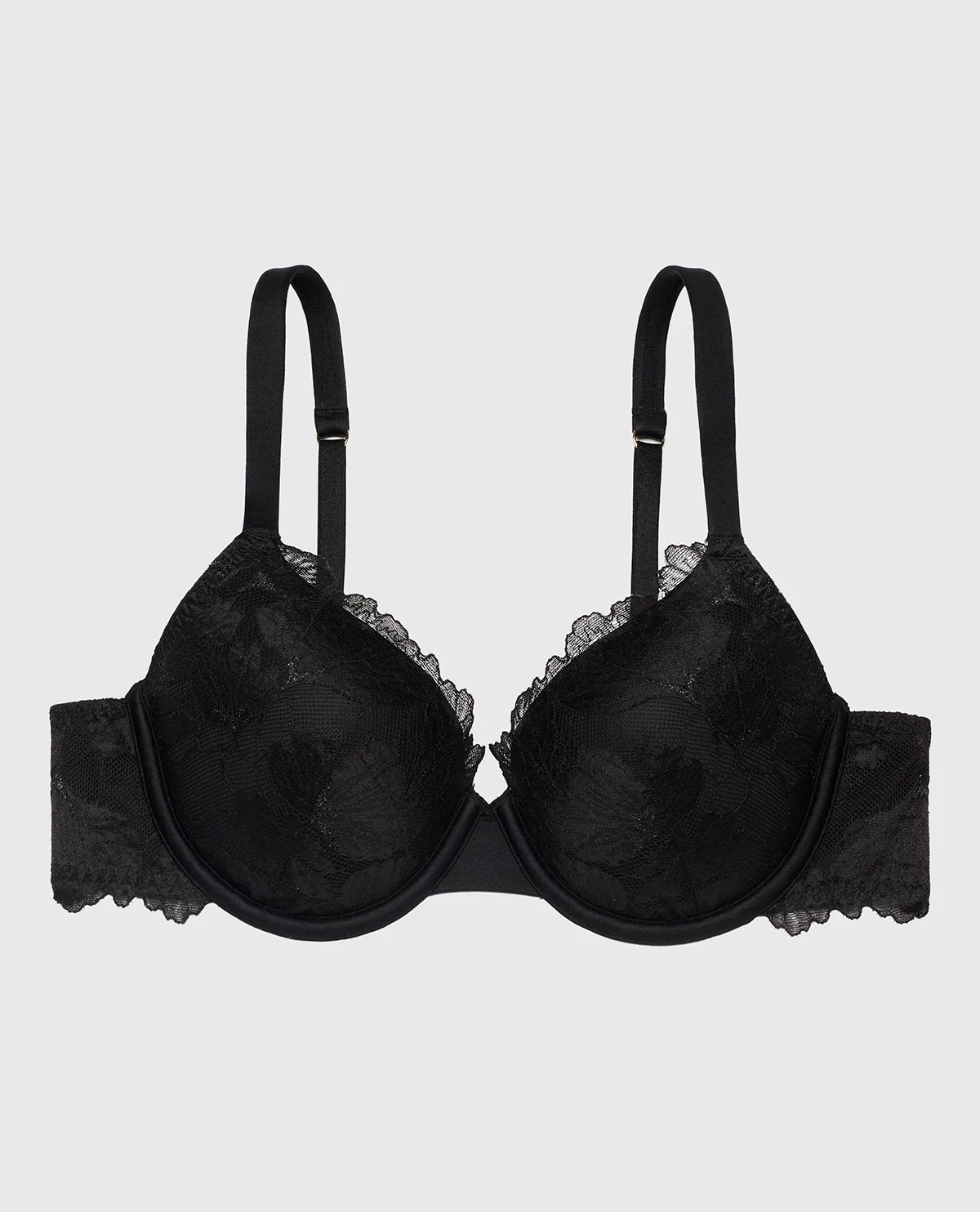 Perfect Coverage Bra in Tuxedo Black - Image 4