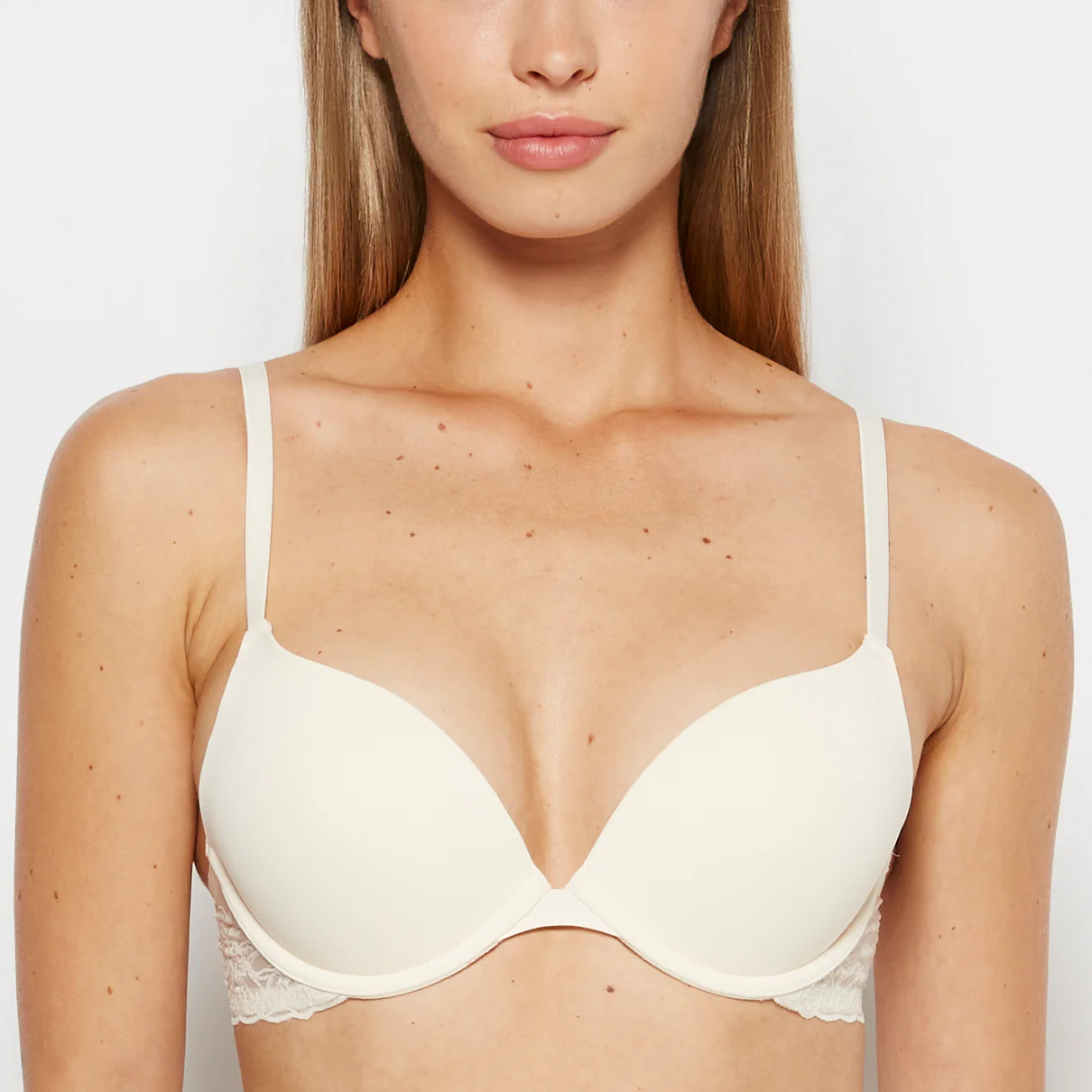 Plunge Bra in Pearled Ivory