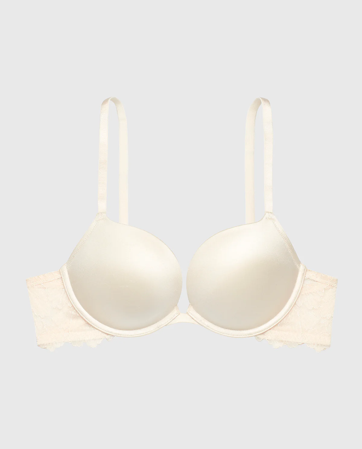 Plunge Bra in Pearled Ivory - Image 5