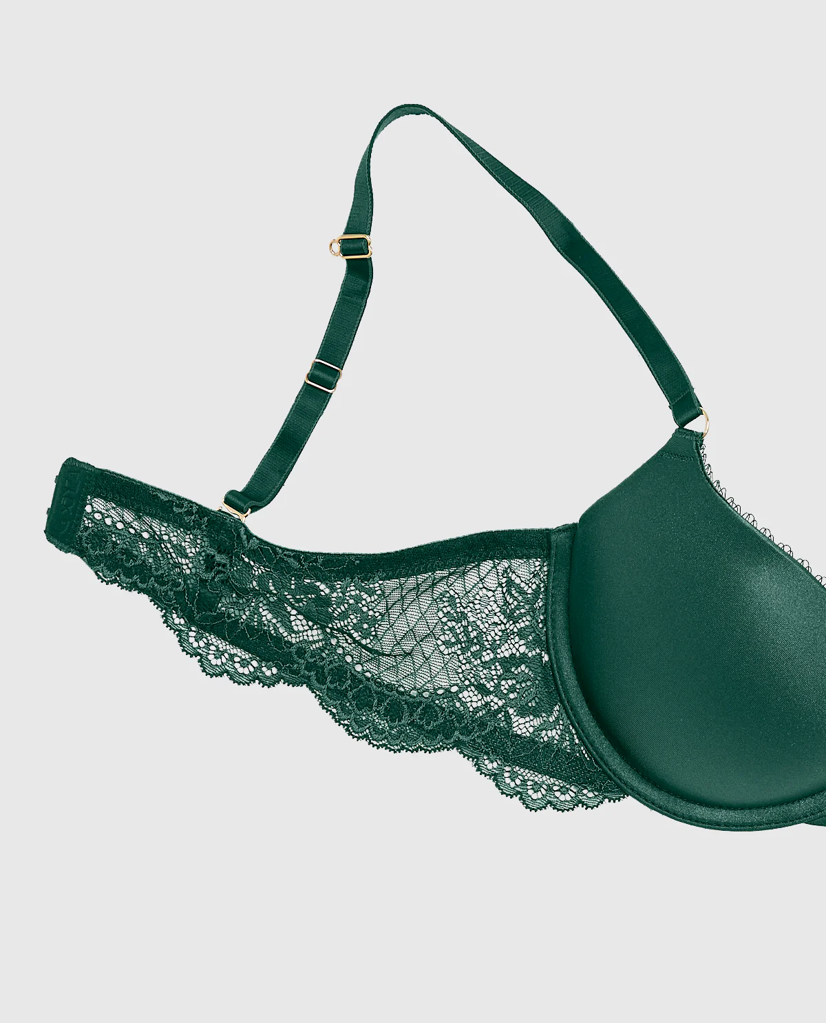 Push Up Bra with Lace Wing - Image 3