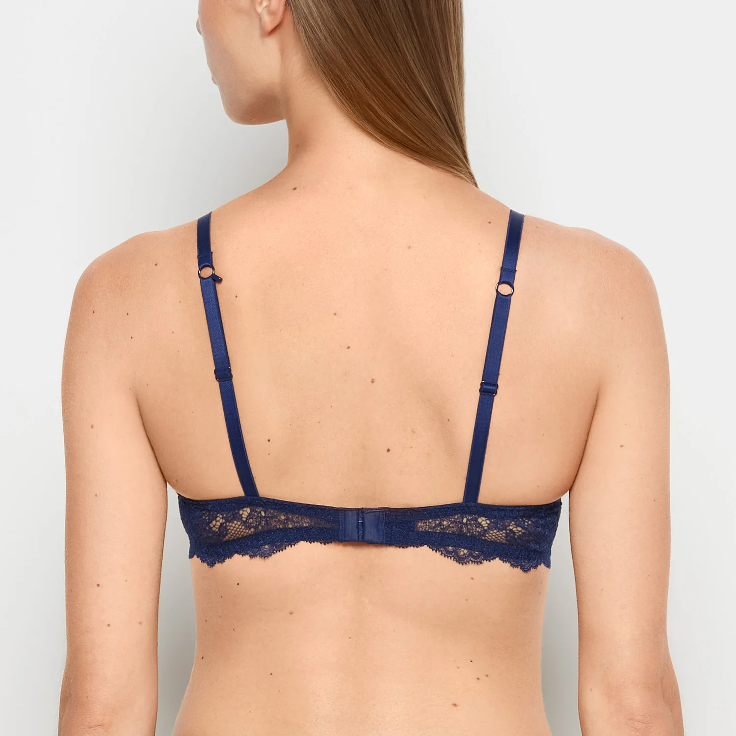 Push Up Bra With Lace Wing in Ocean Cavern - Image 3