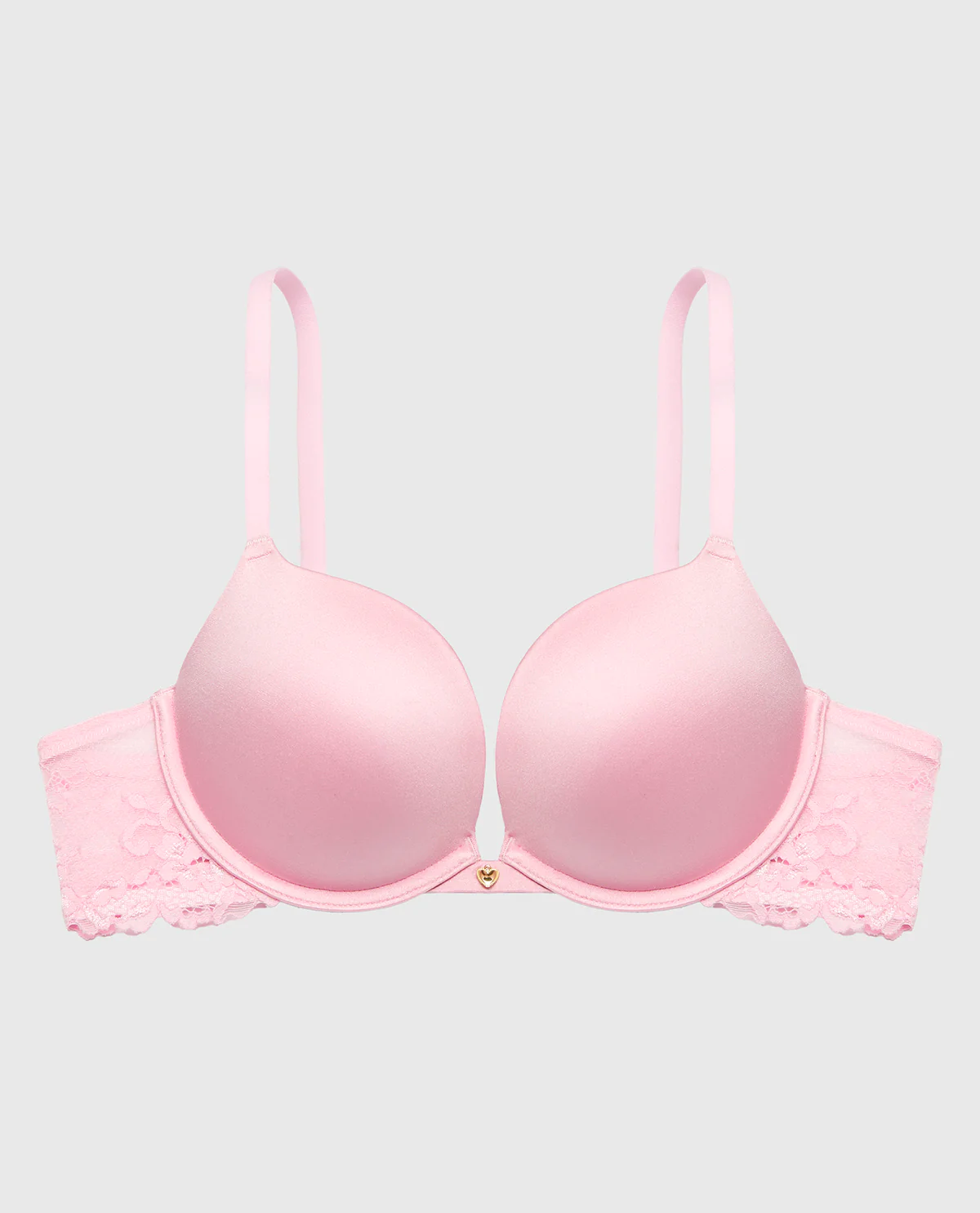 Push Up Plunge bra with Romantic Lace Wing in Sweet Dream - Image 5
