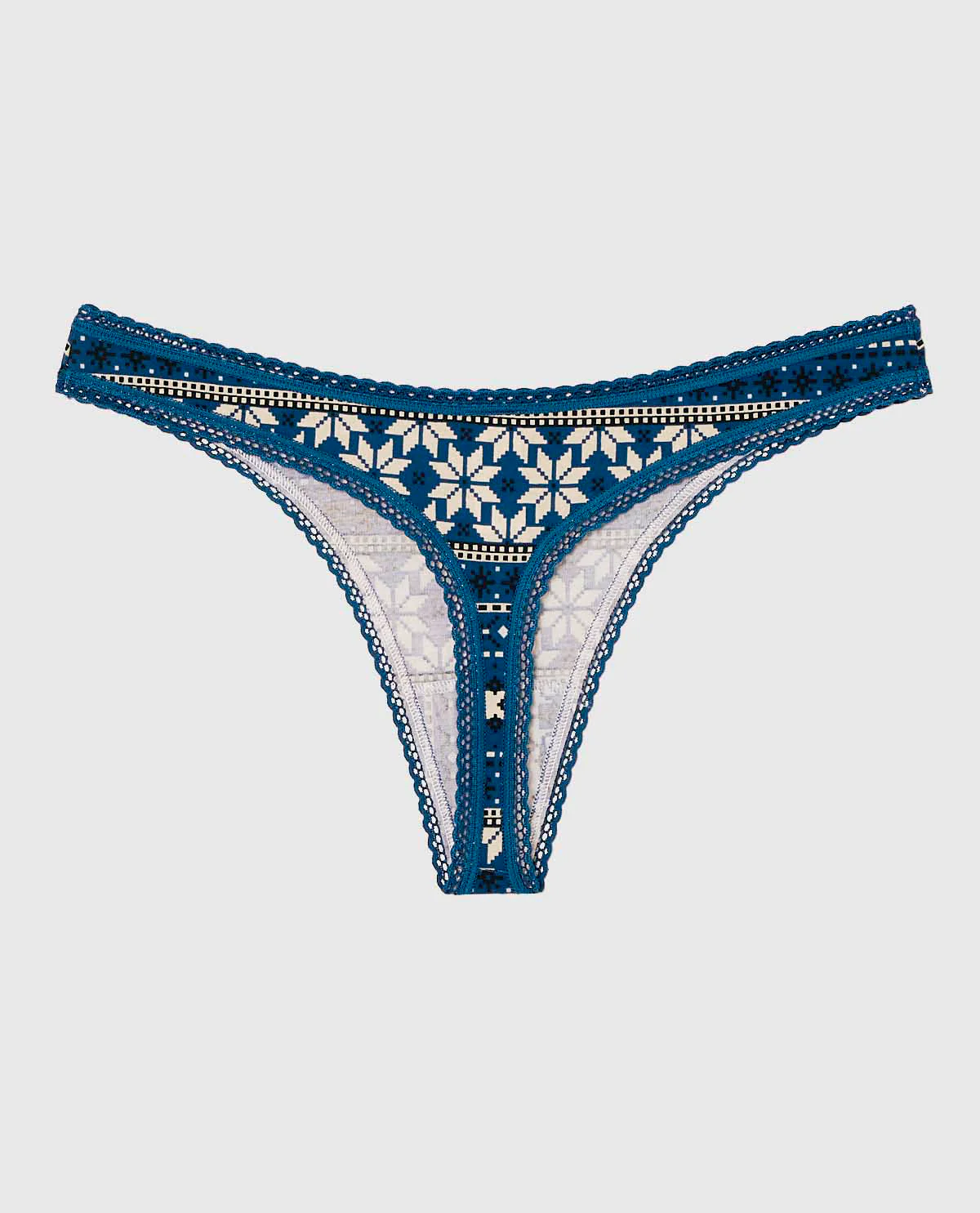 Remix Cotton Thong Panty - Image 4