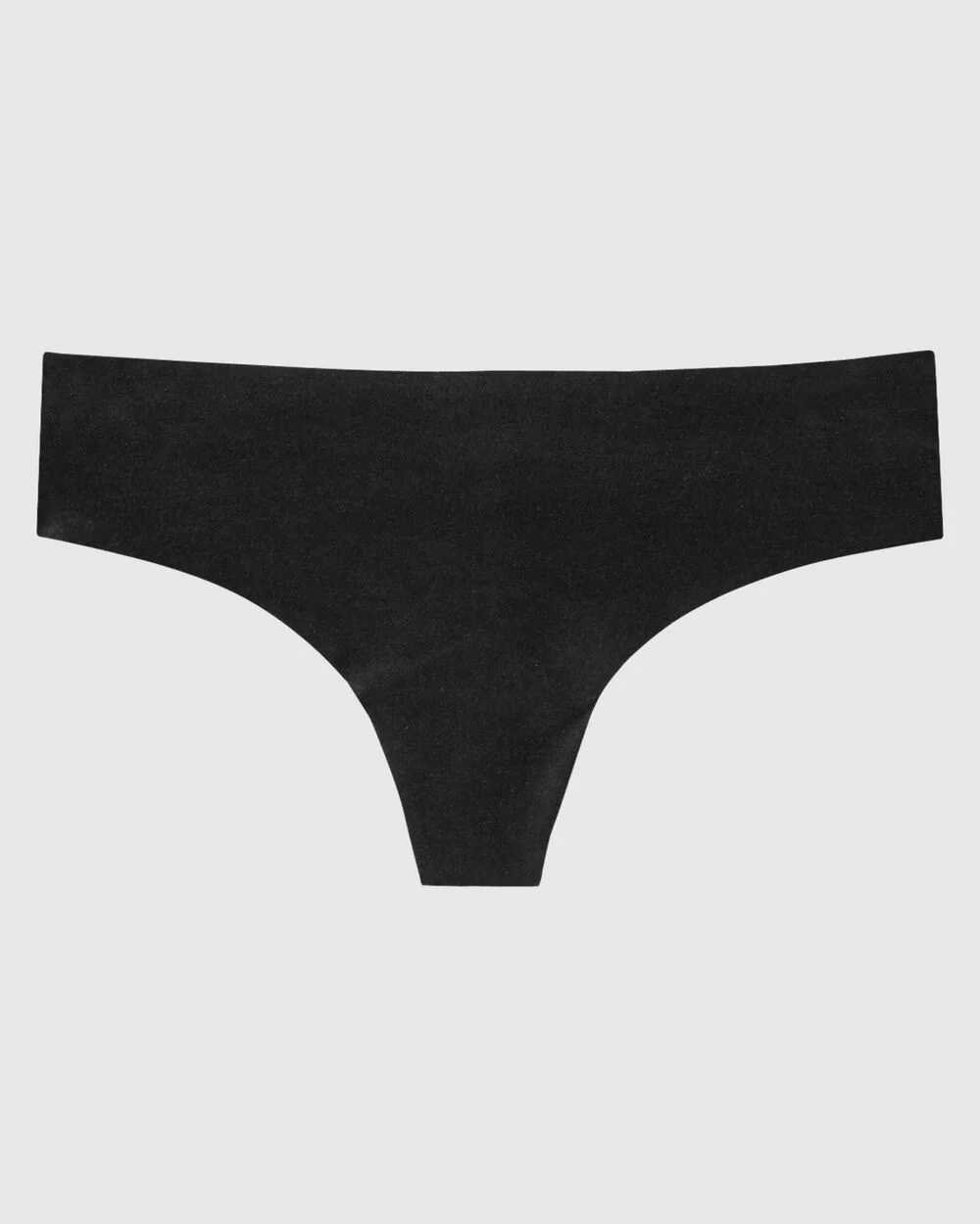 Remix Cotton Thong Panty in Tuxedo Black - Image 4