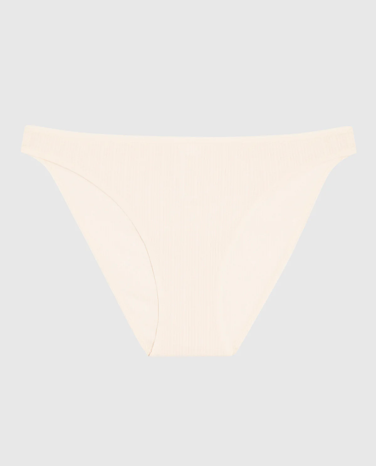 Ribbed Bikini Panty in Ivory Dawn - Image 4