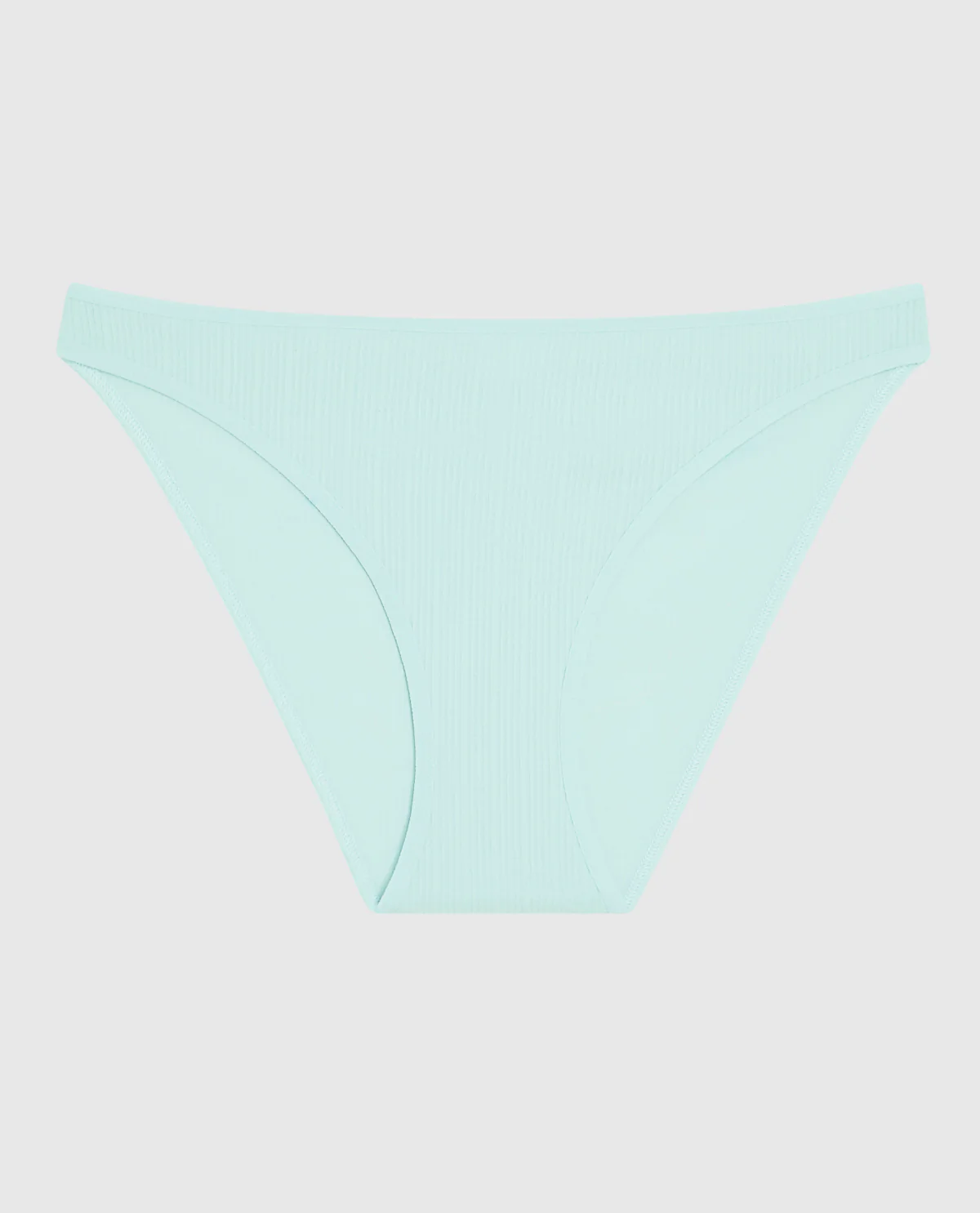 Ribbed Bikini Panty in Vista Blue - Image 4