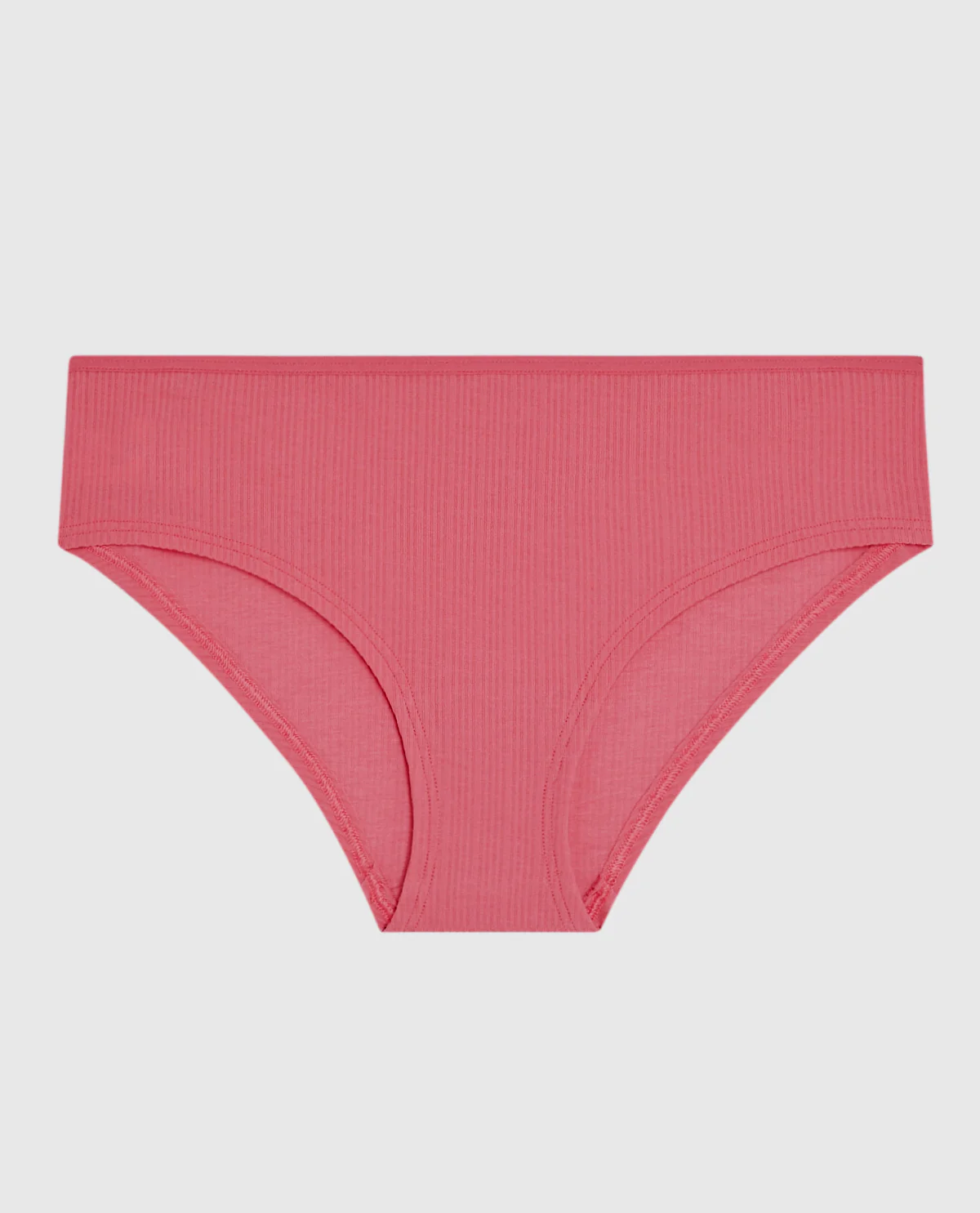 Ribbed Hipster Panty in Romantic Pink - Image 4