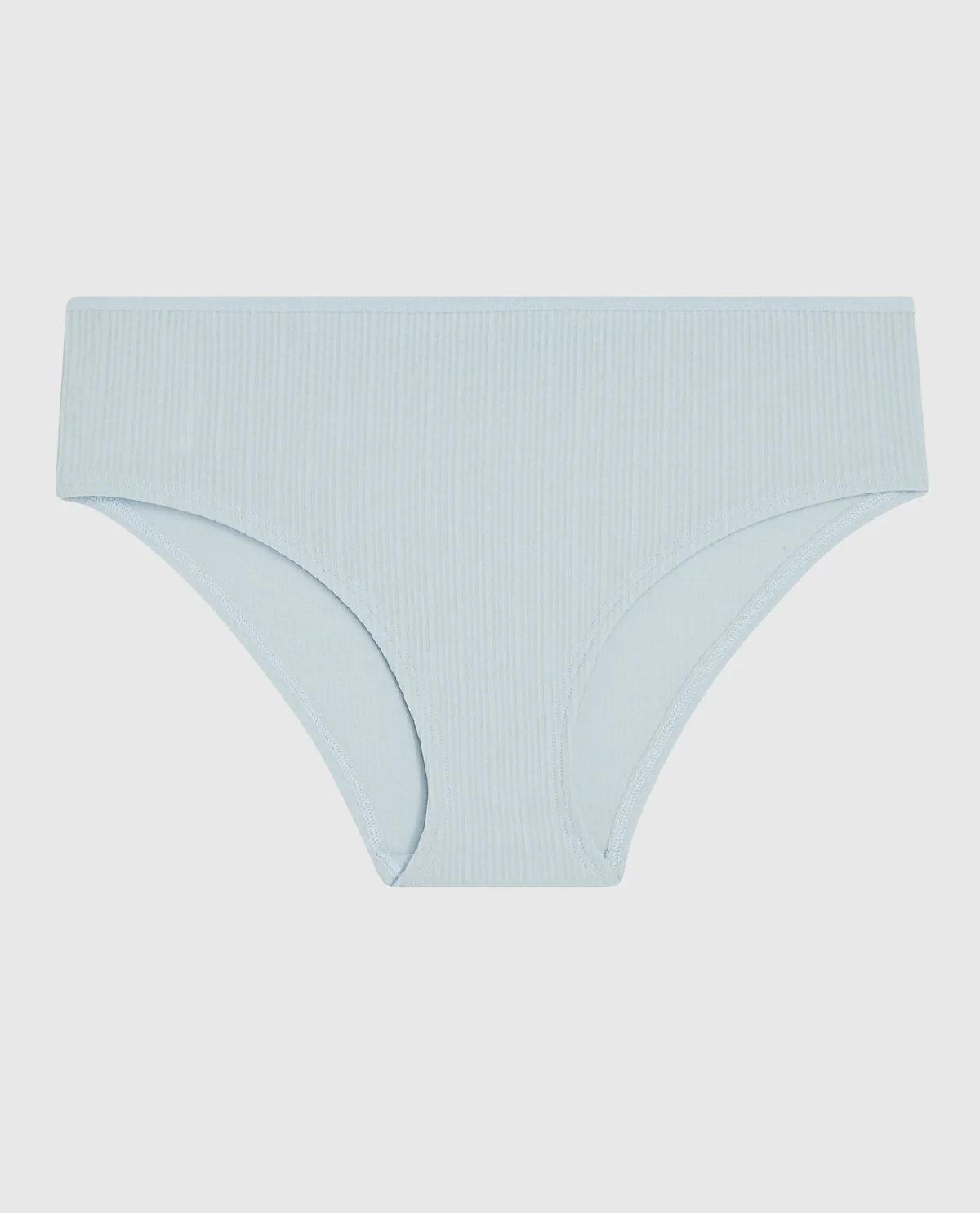 Ribbed Hipster Panty in Vista Blue - Image 4