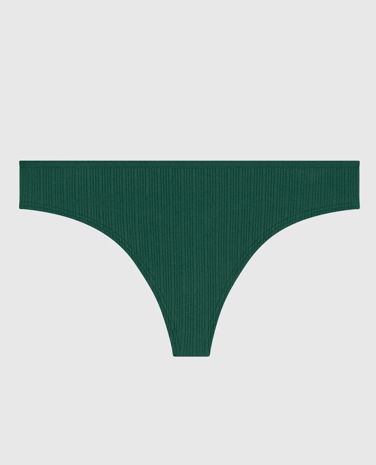 Ribbed Thong Panty