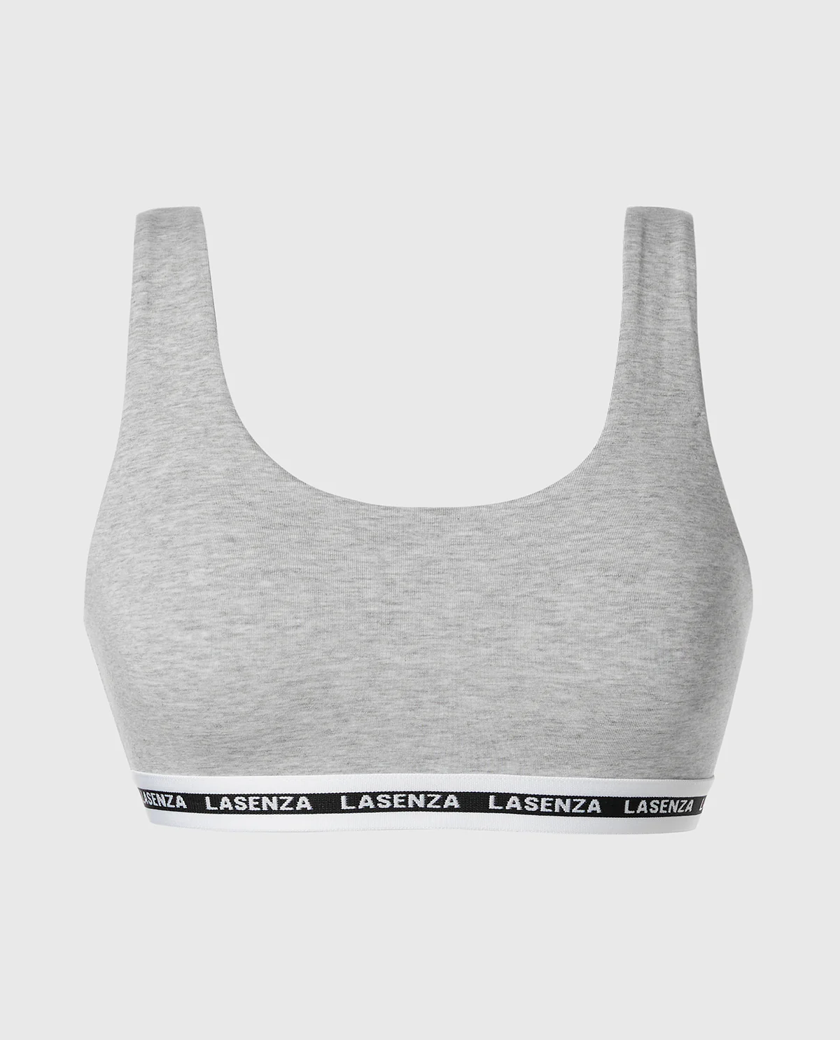 Scoop Bralette in Heather Grey - Image 4