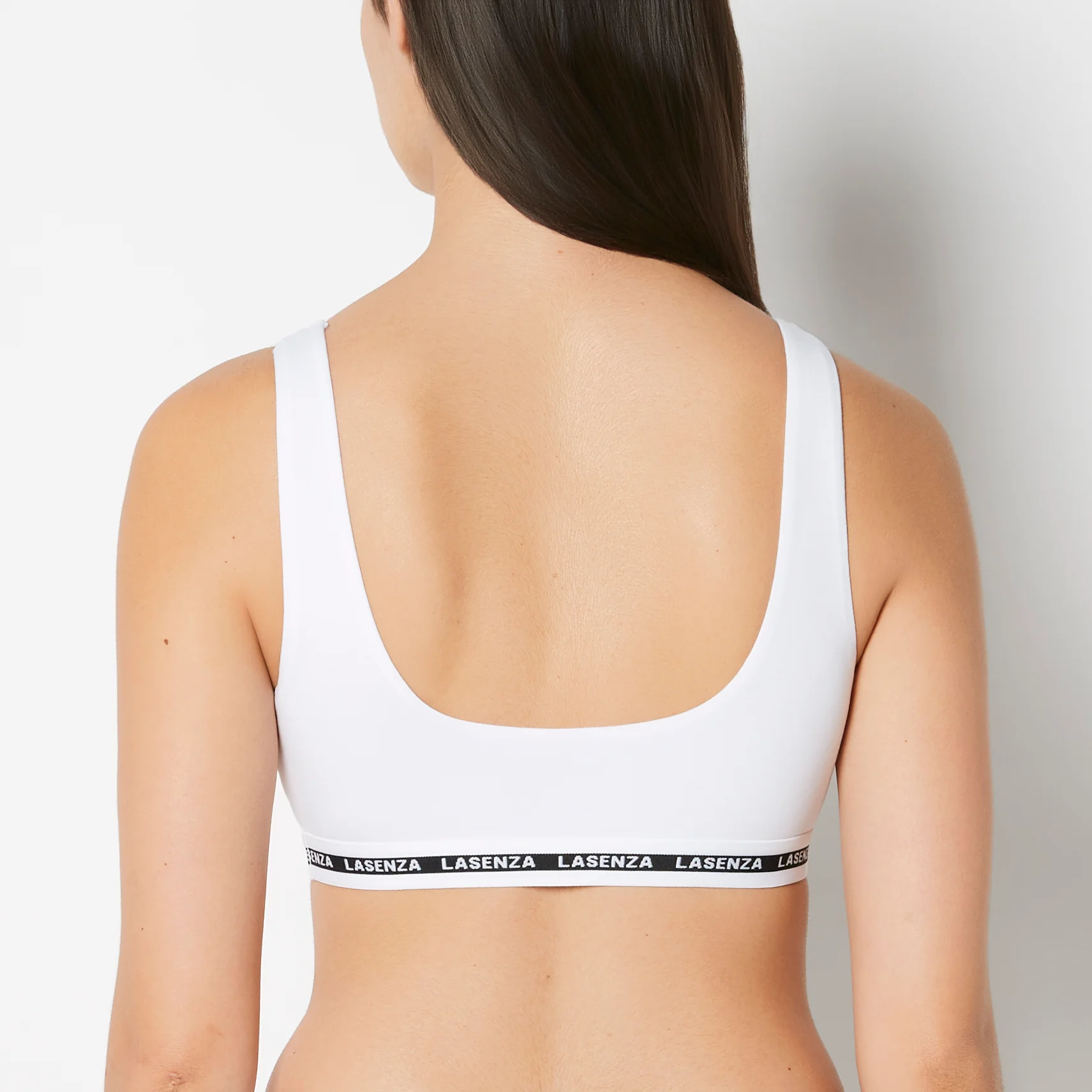 Scoop Bralette in Powdered Sugar - Image 3