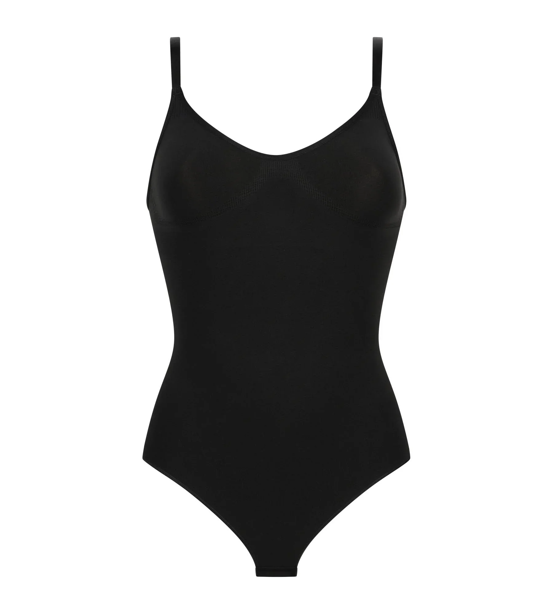Sculpting Bodysuit in Tuxedo Black - Image 5