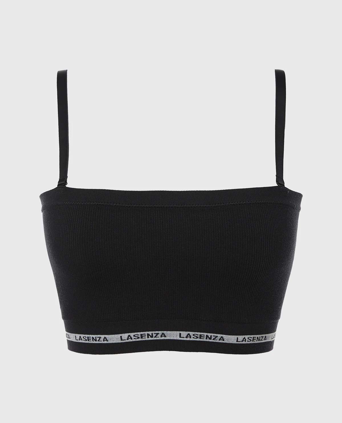 Seamless Bandeau in Tuxedo Black - Image 7
