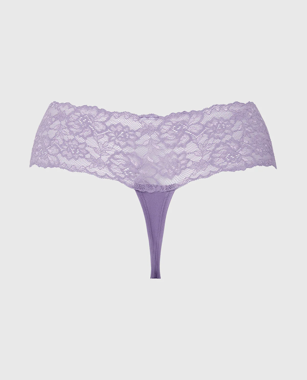 Sexy Lace Thong Panty in Purple Haze - Image 5