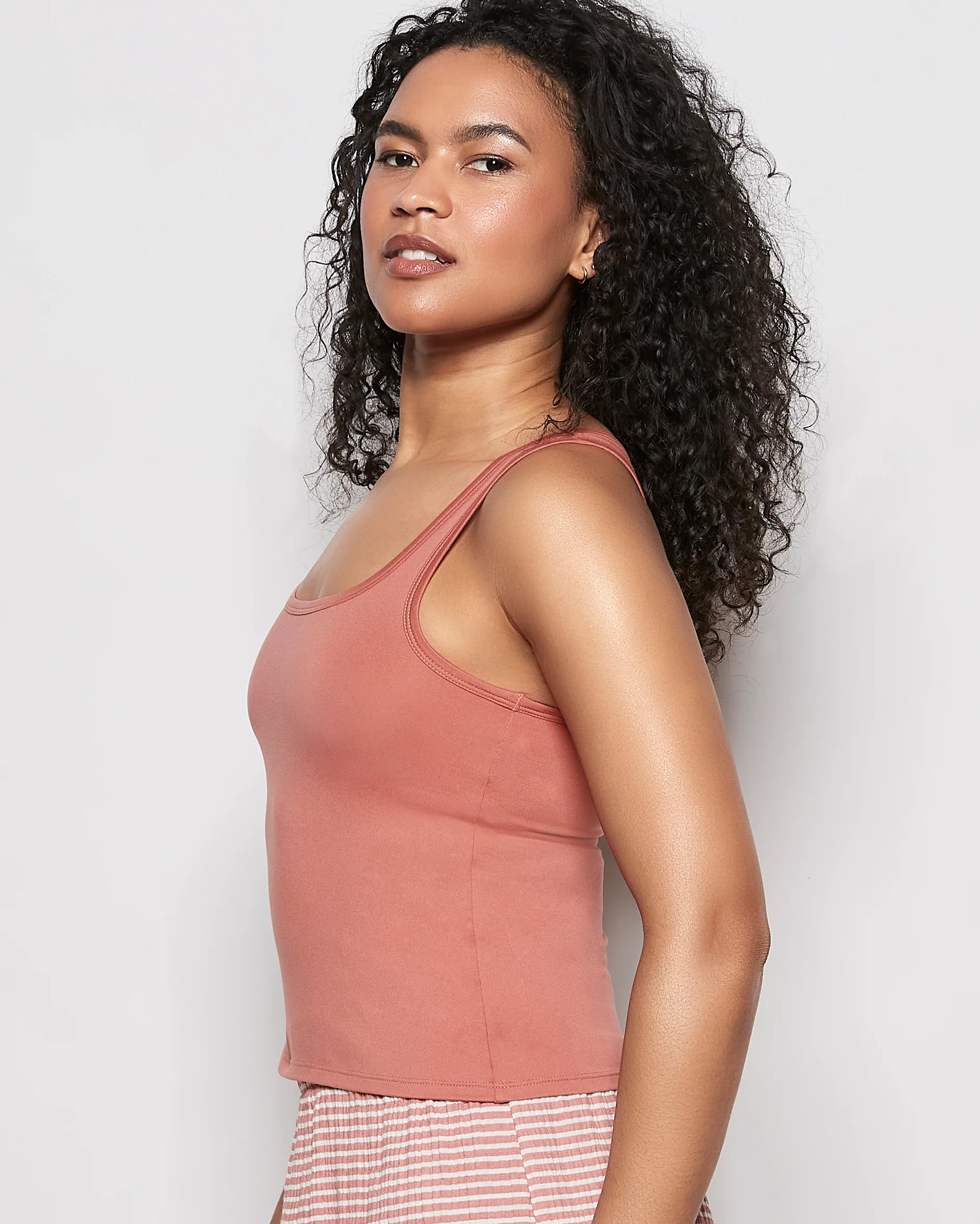 Sleep Tank in Rosy Blush - Image 2