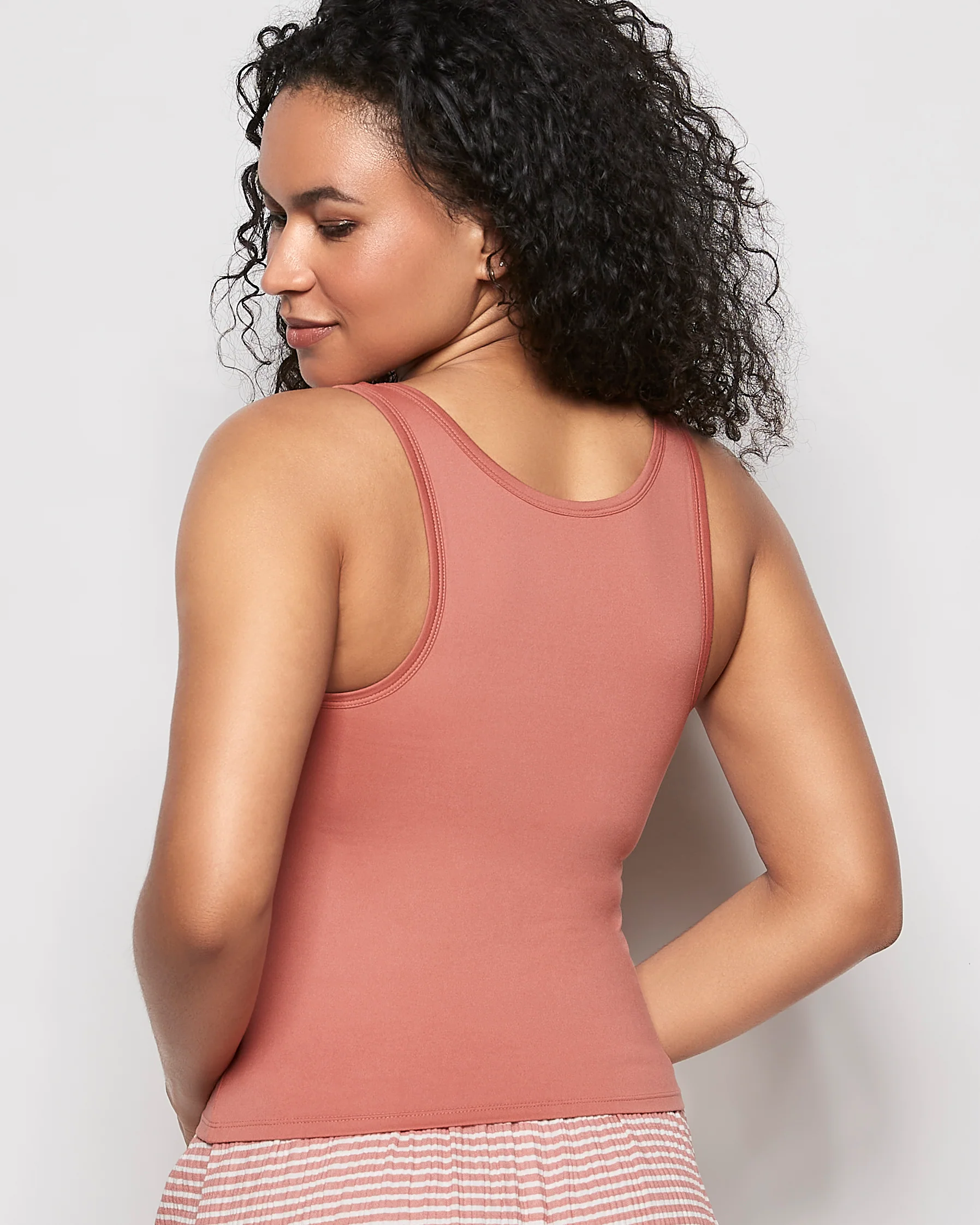 Sleep Tank in Rosy Blush - Image 3