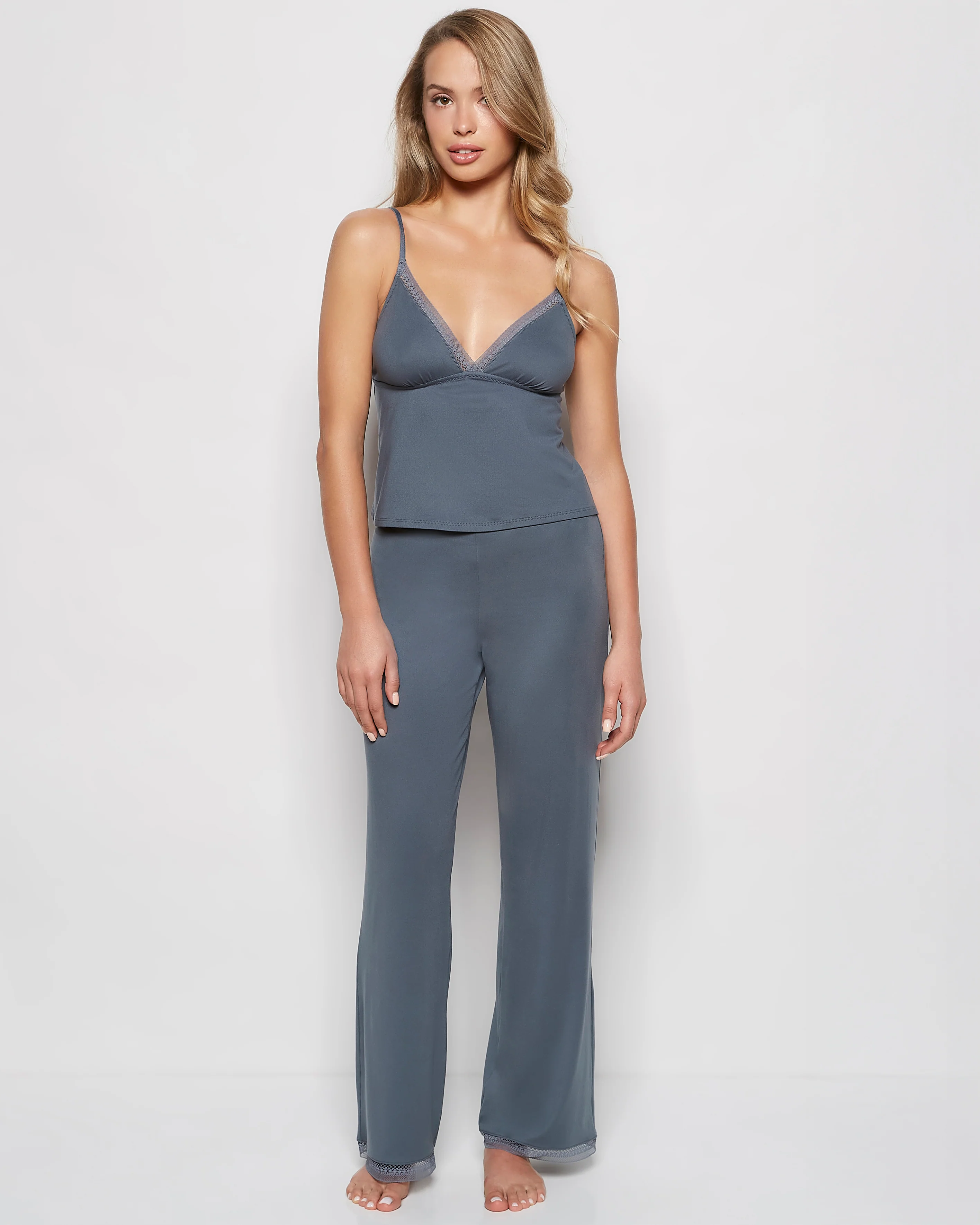 Sleep Tank with Elemental Lace in Stormy Weather - Image 6