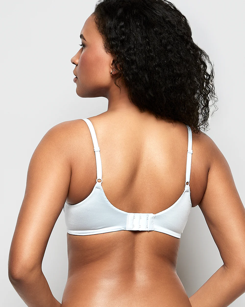 Comfort Lightly Lined Demi Bra in Vista Blue - Image 3
