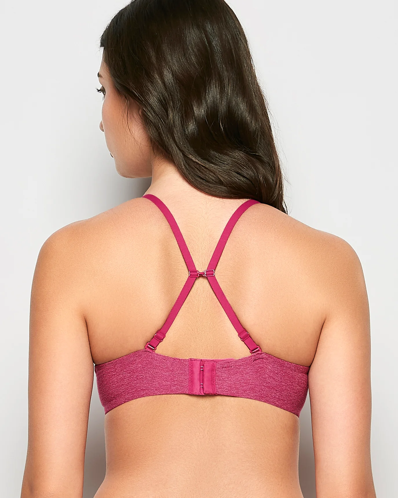 Smooth Comfort Push Up Bra in Electric Rouge - Image 4