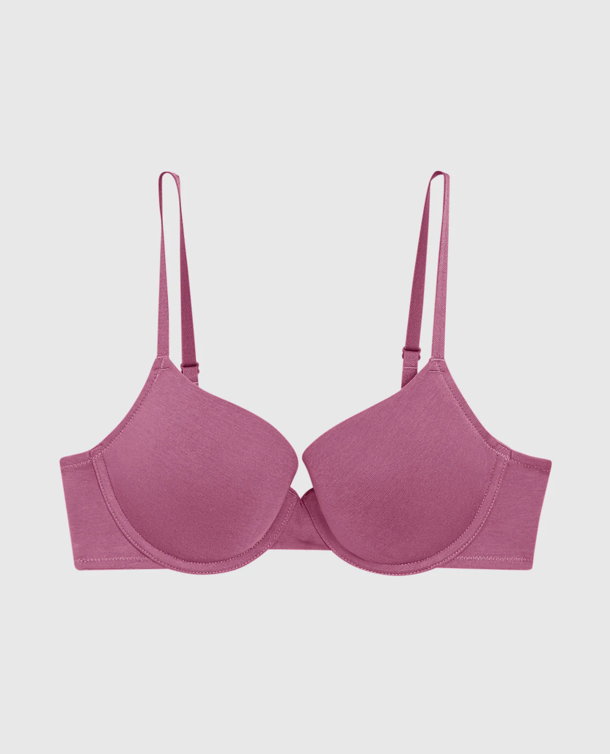 Smooth Cotton Lightly Lined Demi Bra - Image 4