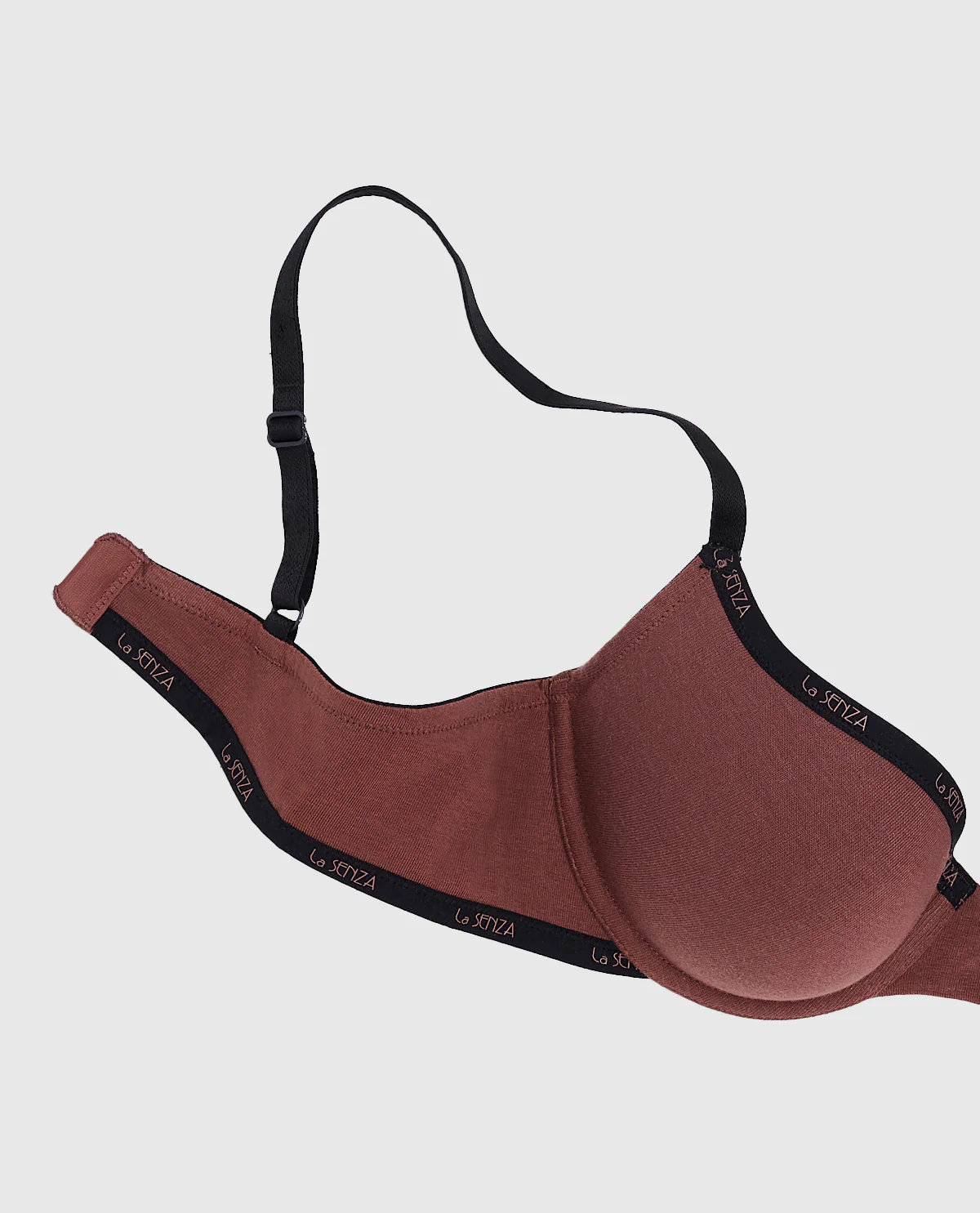 Smooth Lightly Lined Demi Bra in Dusty Cedar - Image 6