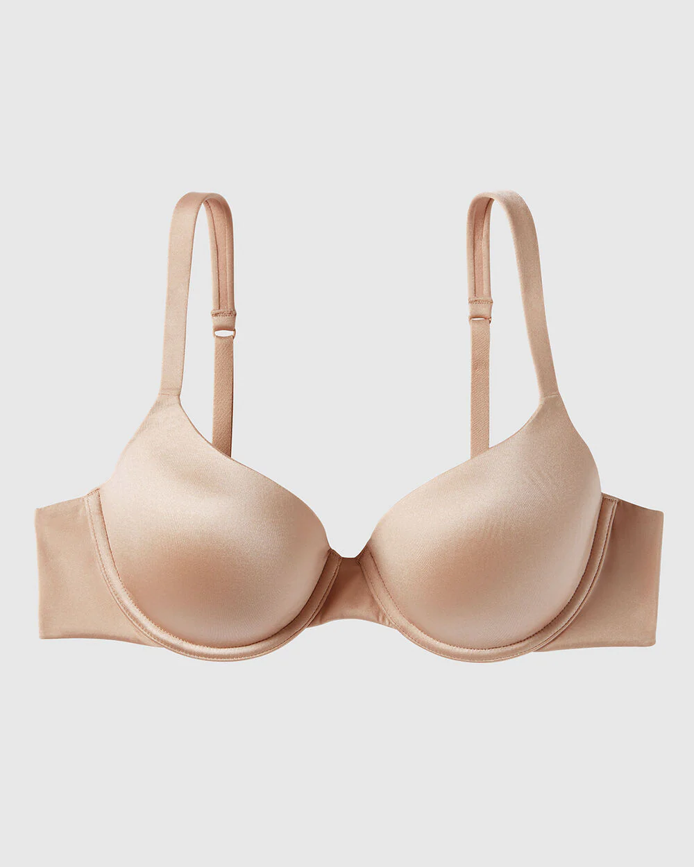 Lightly Lined Full Coverage Bra in Rosetan - Image 4