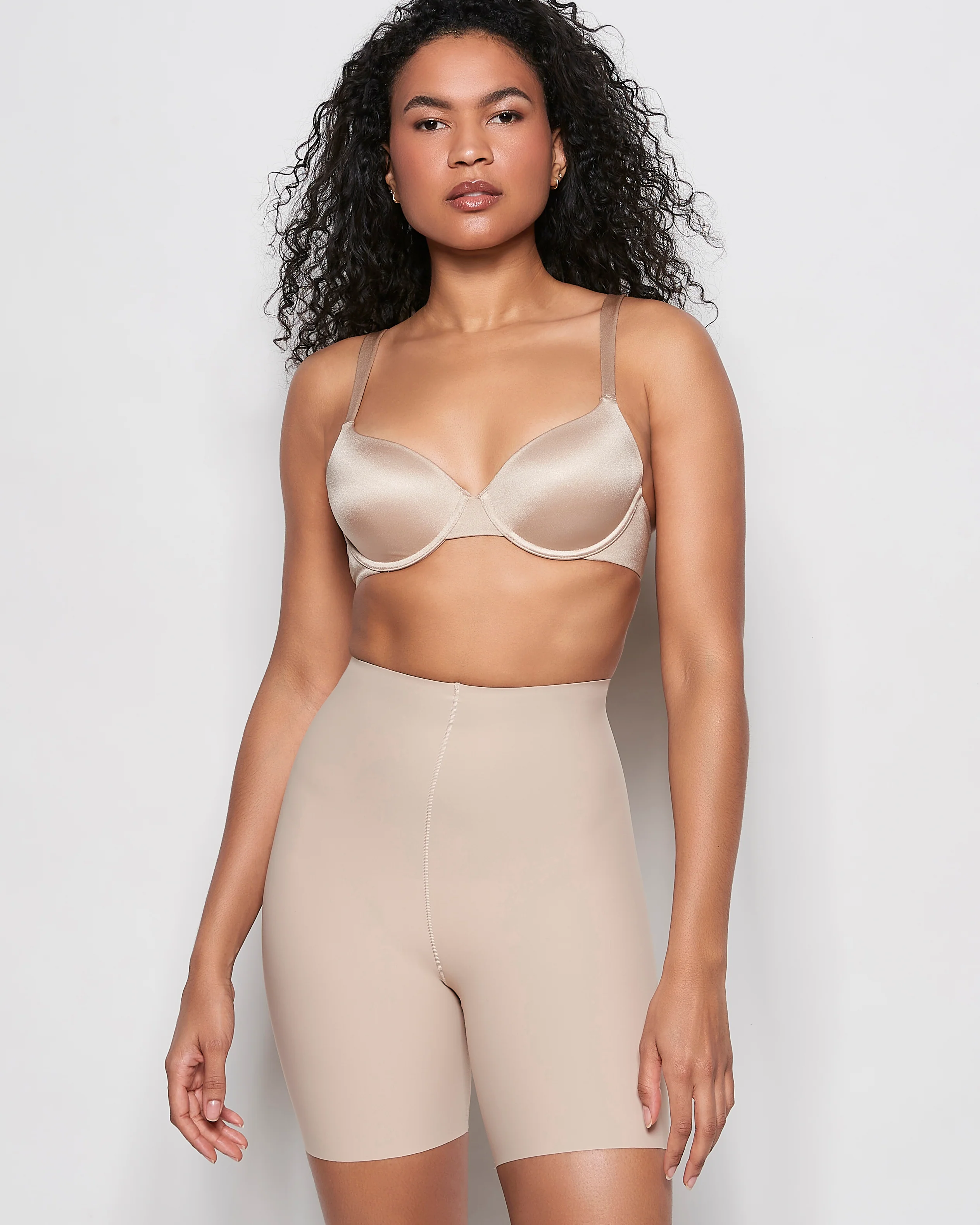 Lightly Lined Full Coverage Bra in Rosetan - Image 5