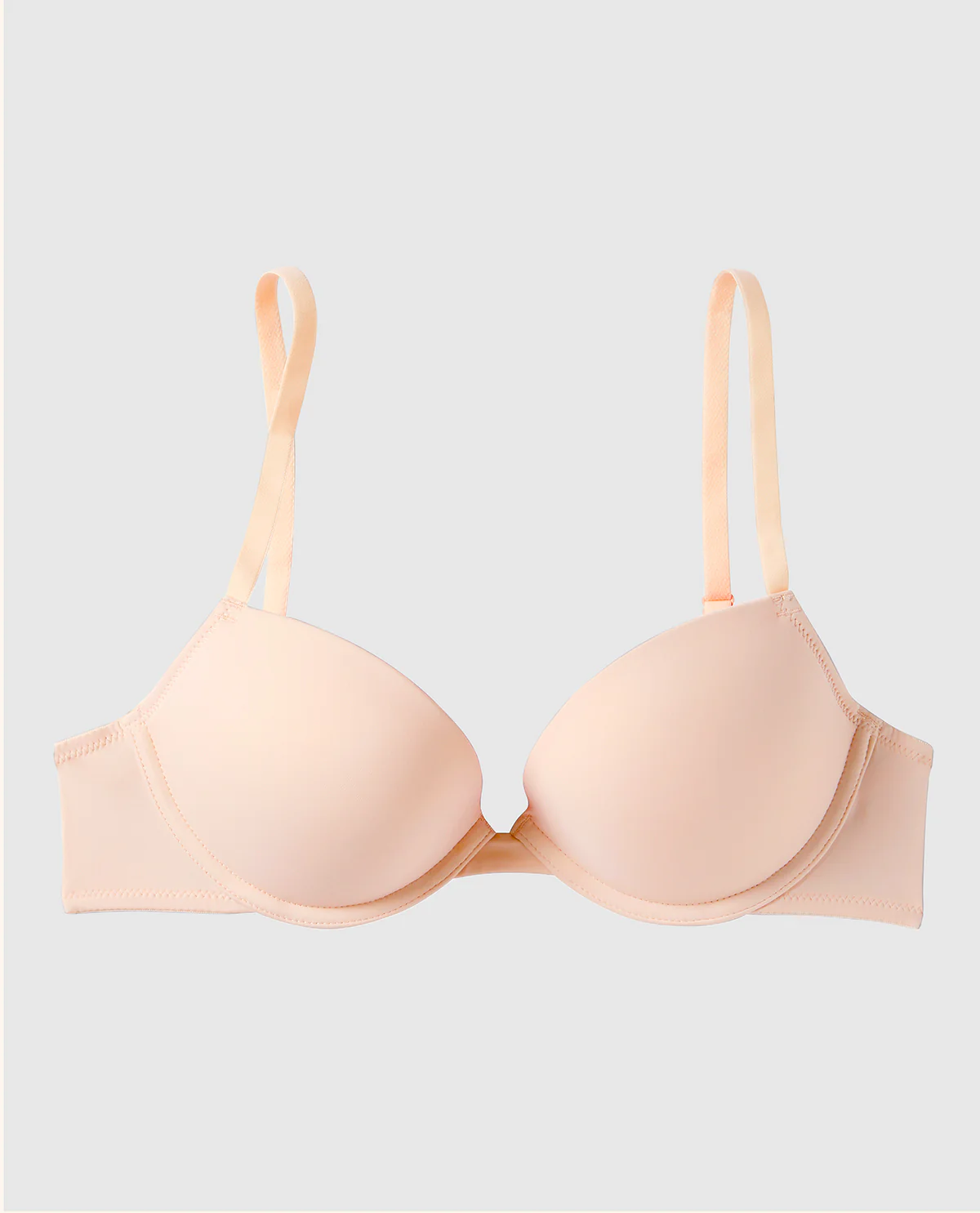 Smooth Push Up Bra in Beige