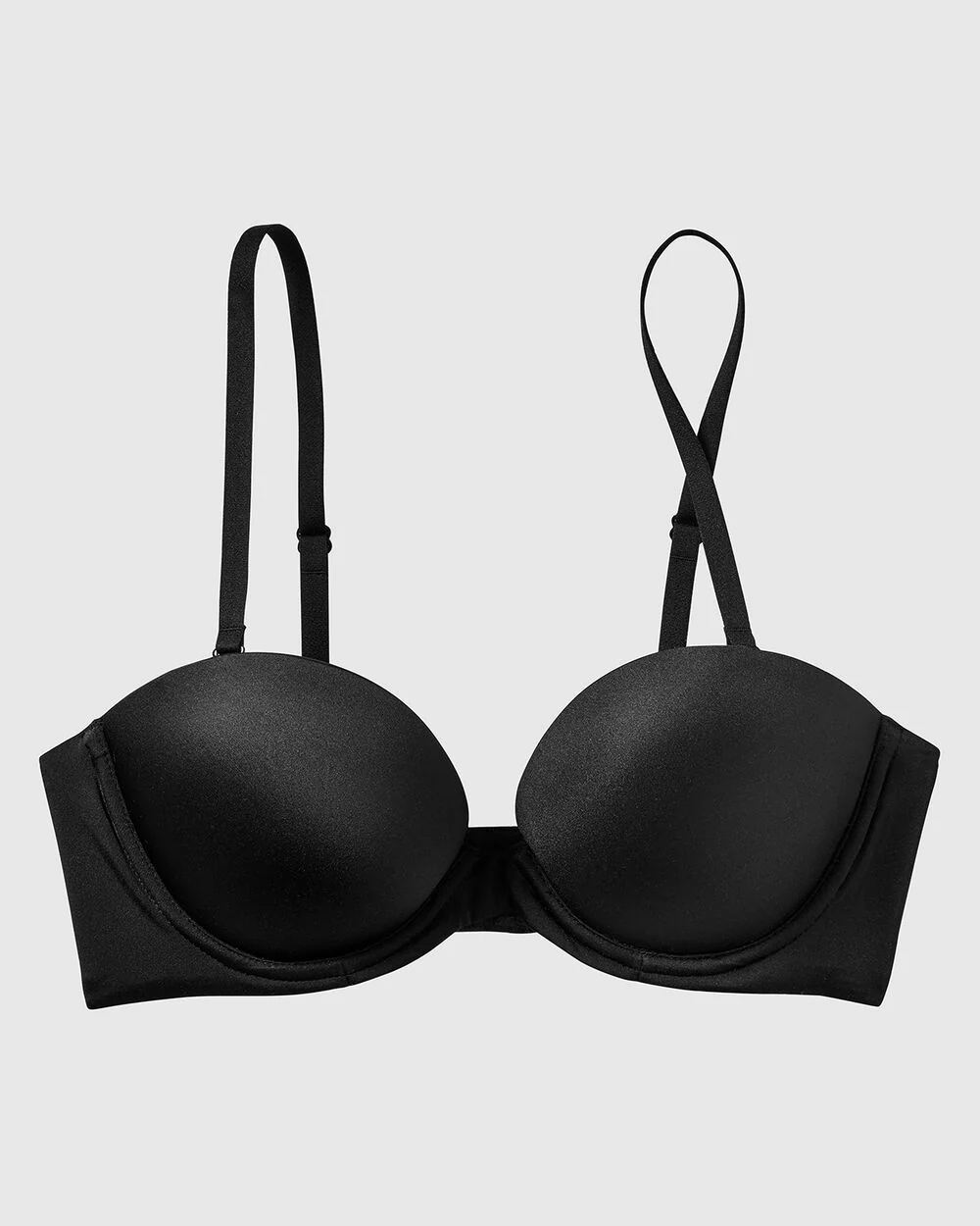Strapless Push Up Bra in Tuxedo Black - Image 10