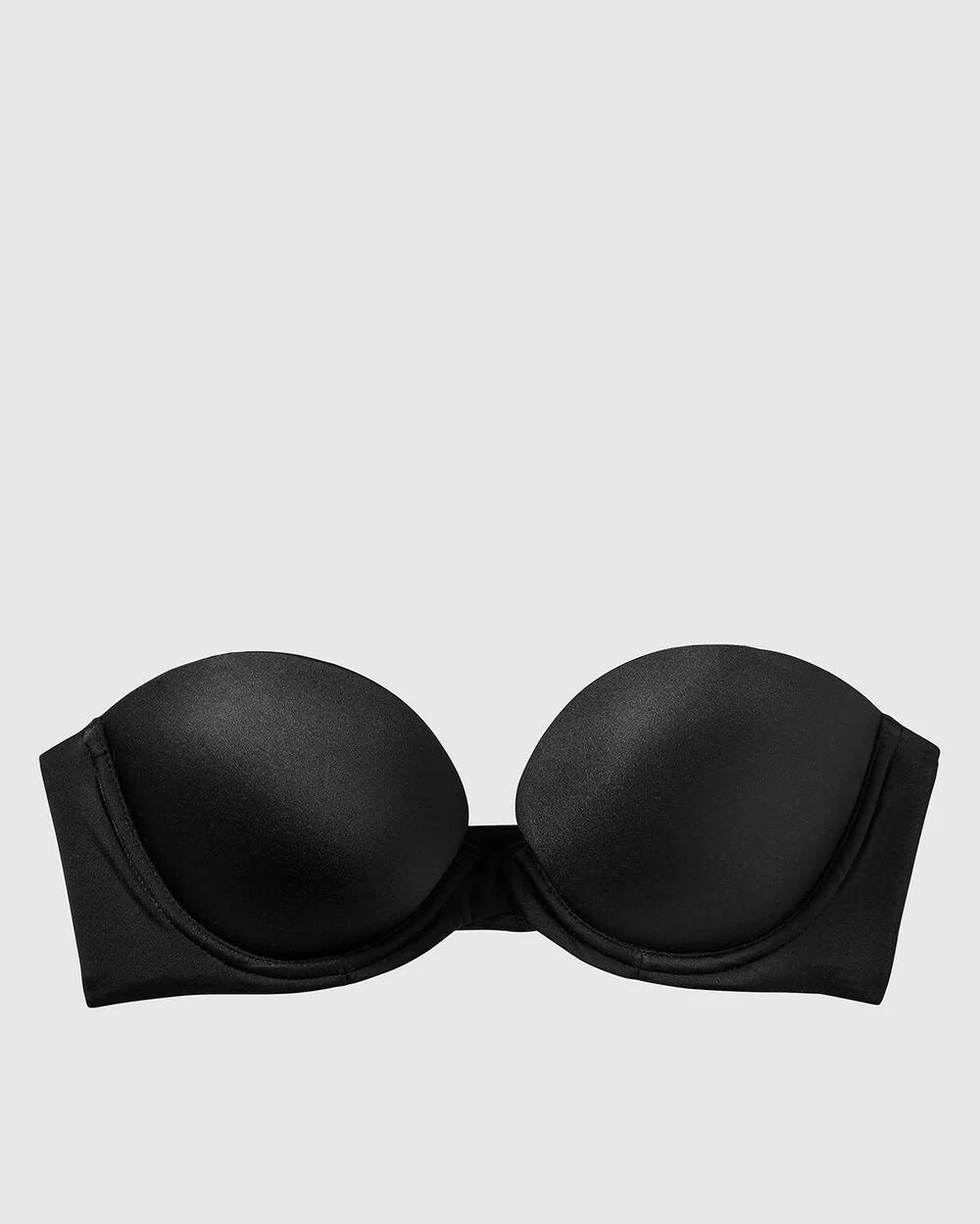 Strapless Push Up Bra in Tuxedo Black - Image 11