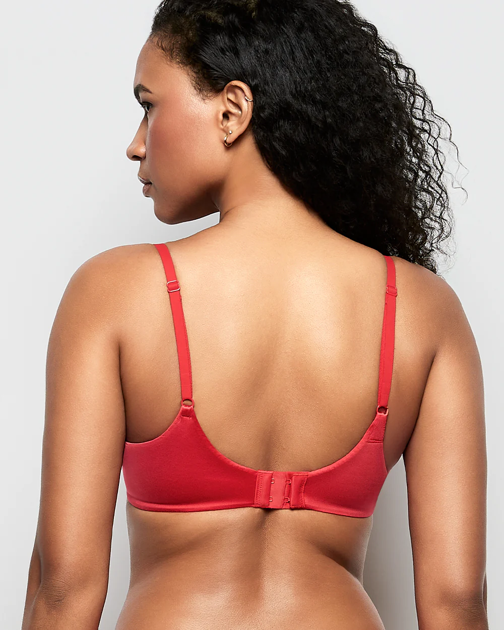 Wireless Light Lift Bra in Cosmo Red - Image 3