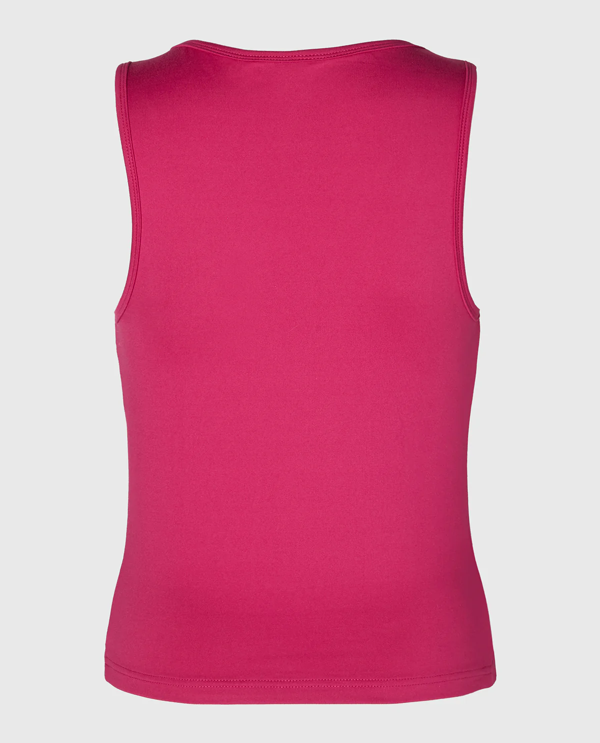 Square Neck Sleep Tank in Fuchsia Red - Image 5