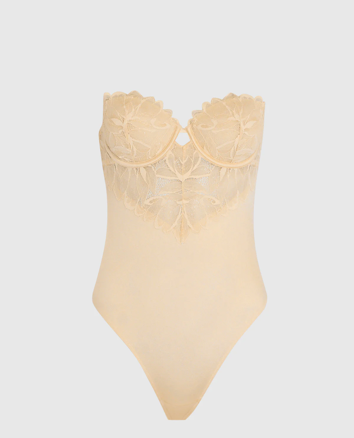 Strapless Lace Bodysuit - Image 3
