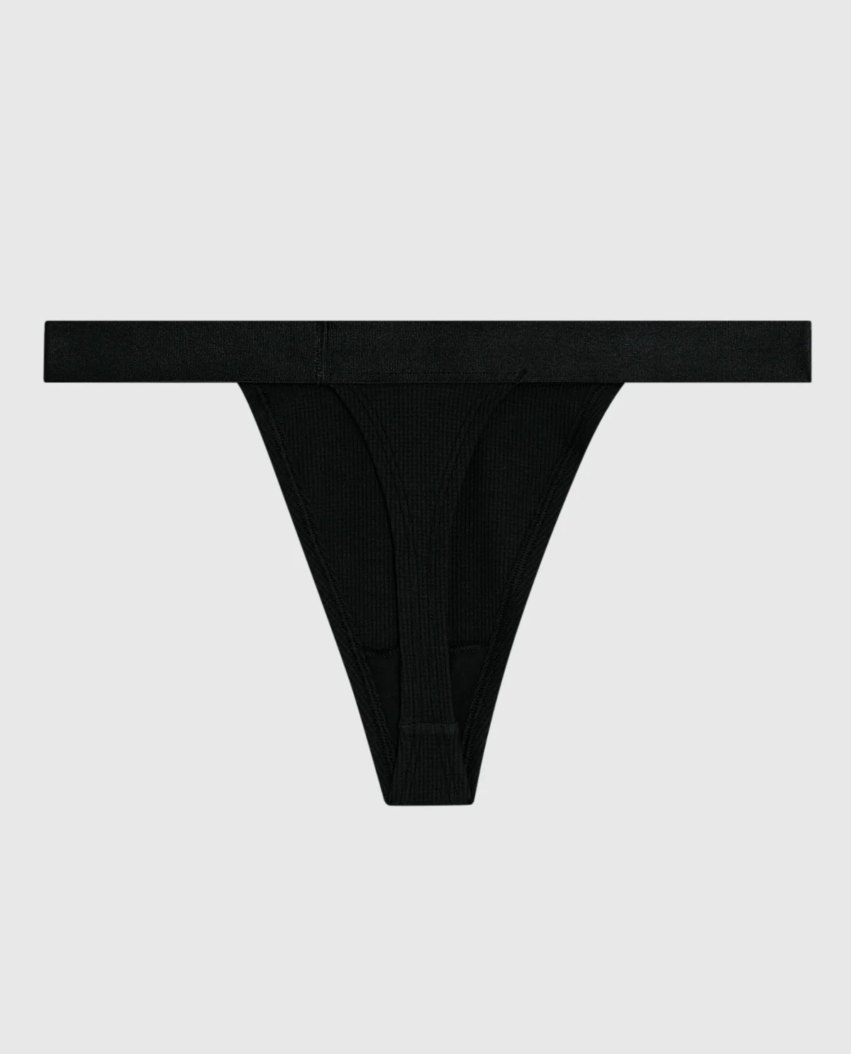 Thong Panty in Smoulder Black - Image 6