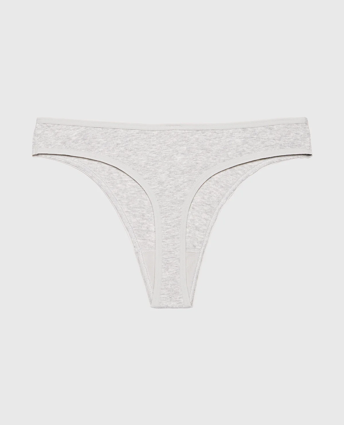Thong Panty in Cool Gray Heather - Image 5