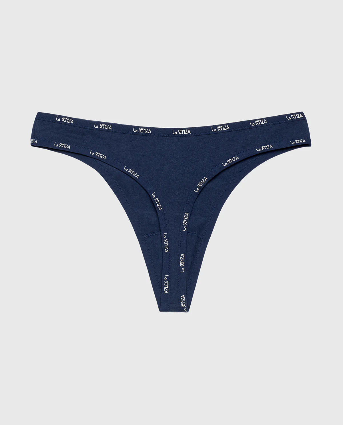Thong Panty in Dark Navy - Image 5