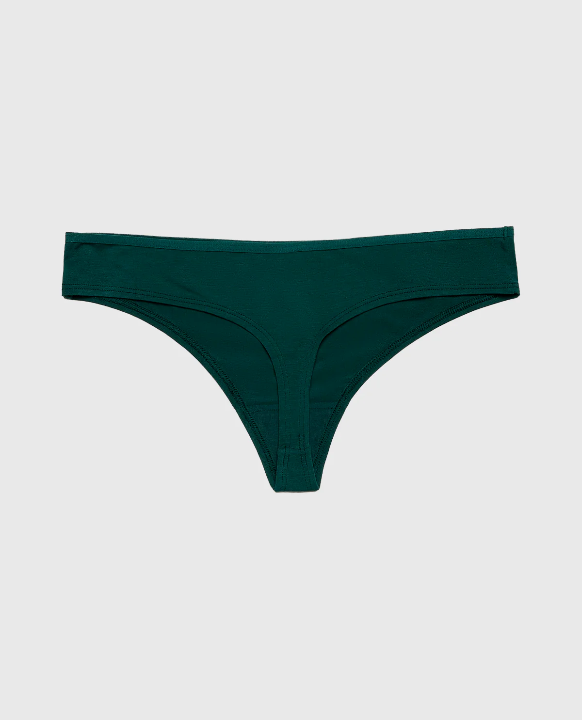 Ultrasoft Modal Thong Panty in Emerald Green - Image 4