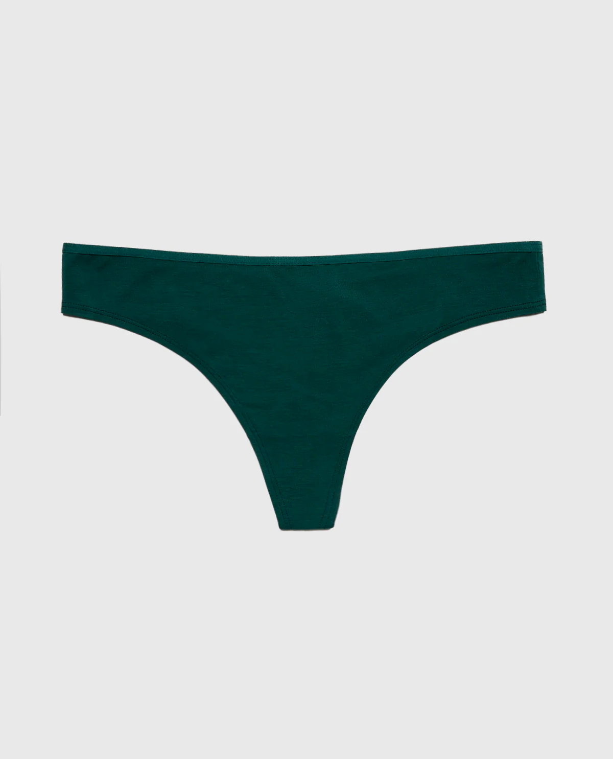 Ultrasoft Modal Thong Panty in Emerald Green - Image 5