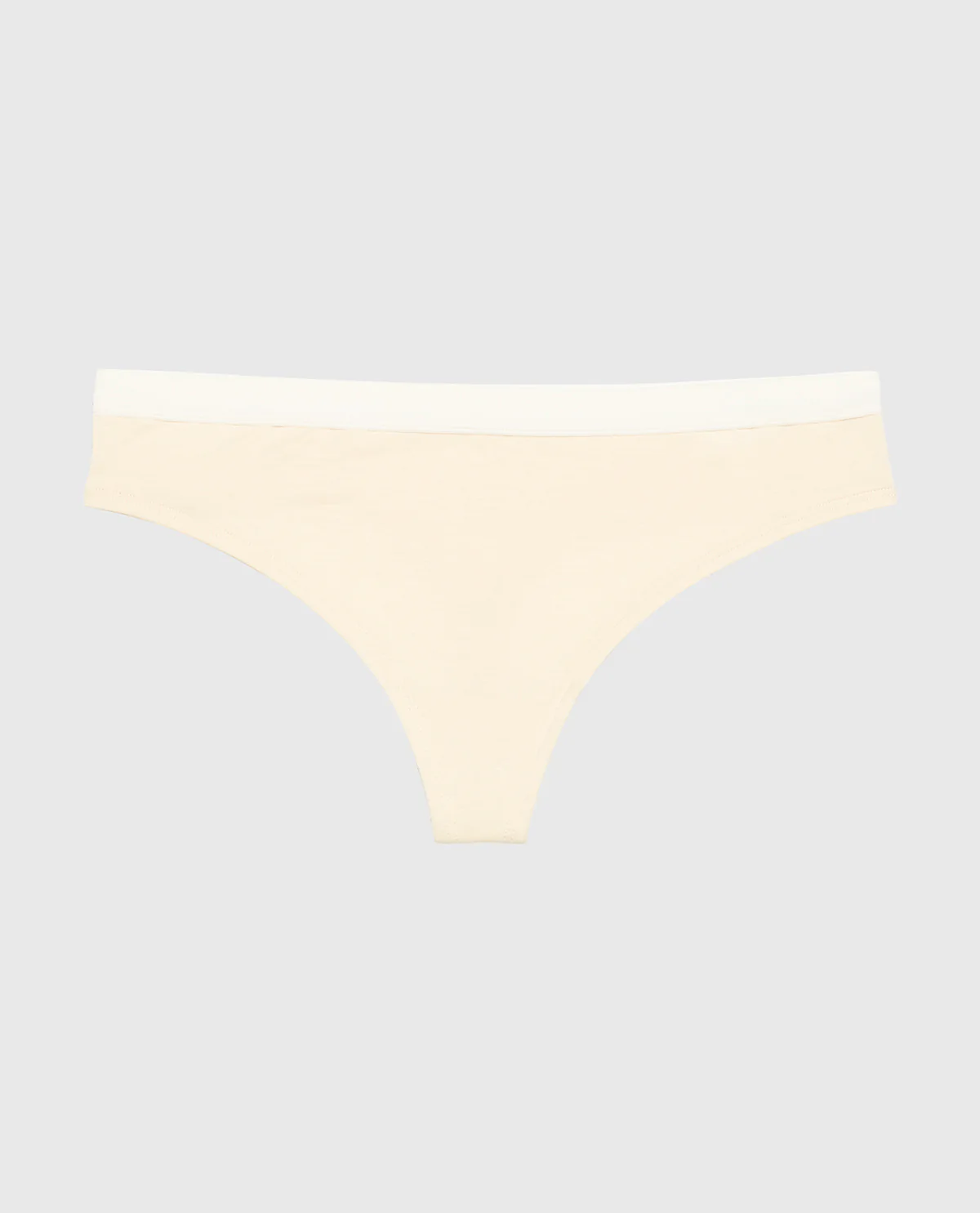 Thong Panty in Pearled Ivory - Image 4
