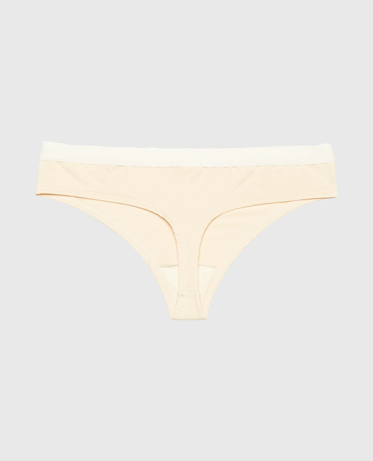 Thong Panty in Pearled Ivory - Image 5