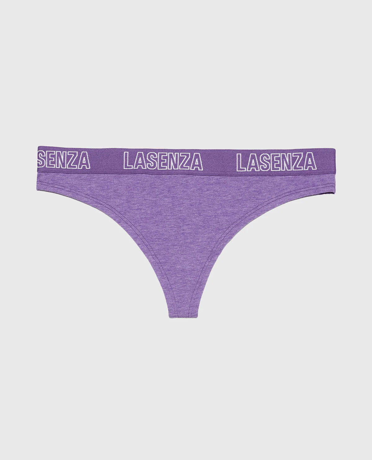 Thong Panty in Purple Opulence Heather - Image 4