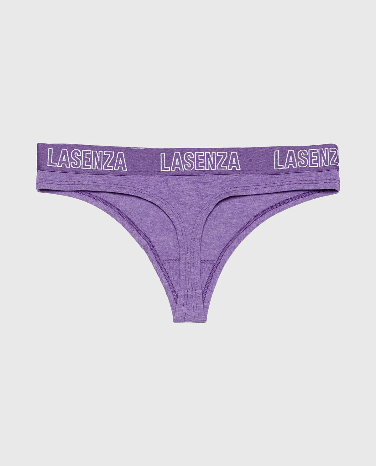 Thong Panty in Purple Opulence Heather - Image 5
