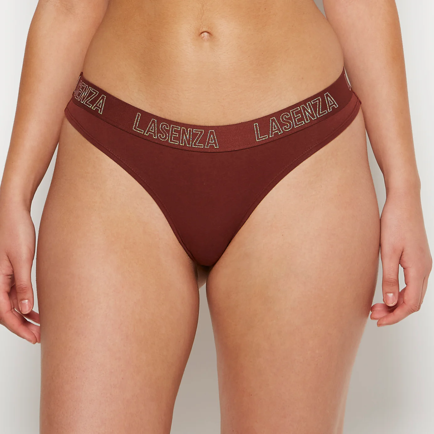 Thong Panty in Root Beer