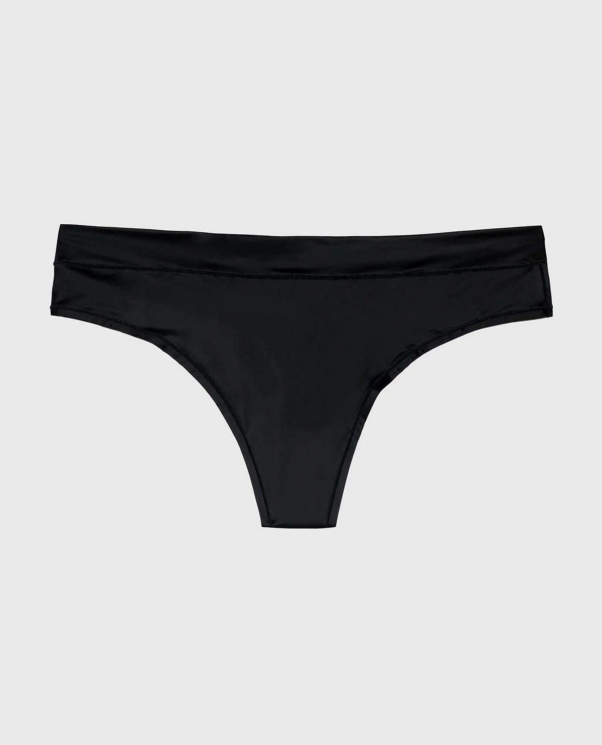 Thong Panty in Tuxedo Black - Image 4