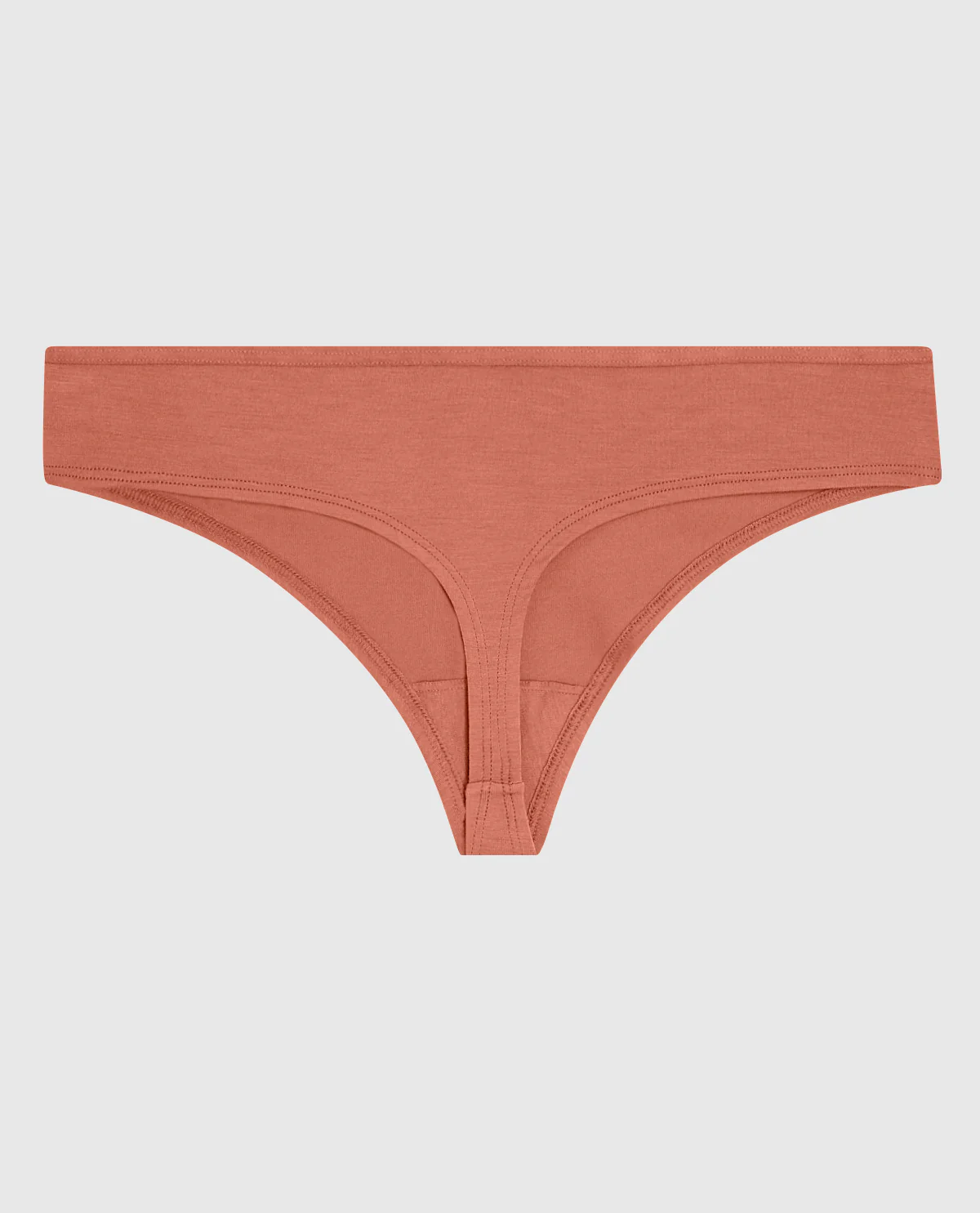 Thong Panty with Bow in Rosy Blush - Image 5