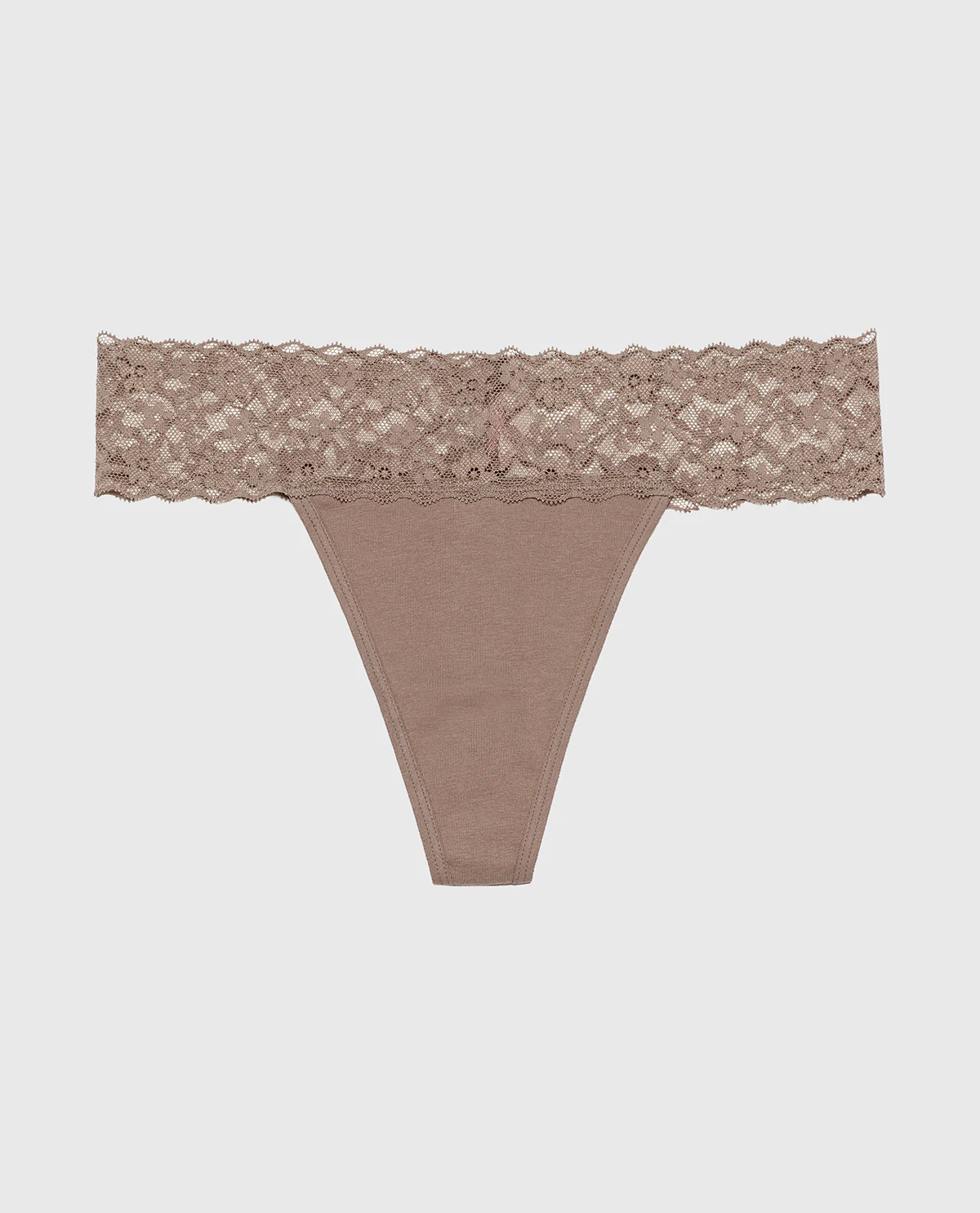 Thong Panty With Lace Trim in Leafless Tree - Image 4