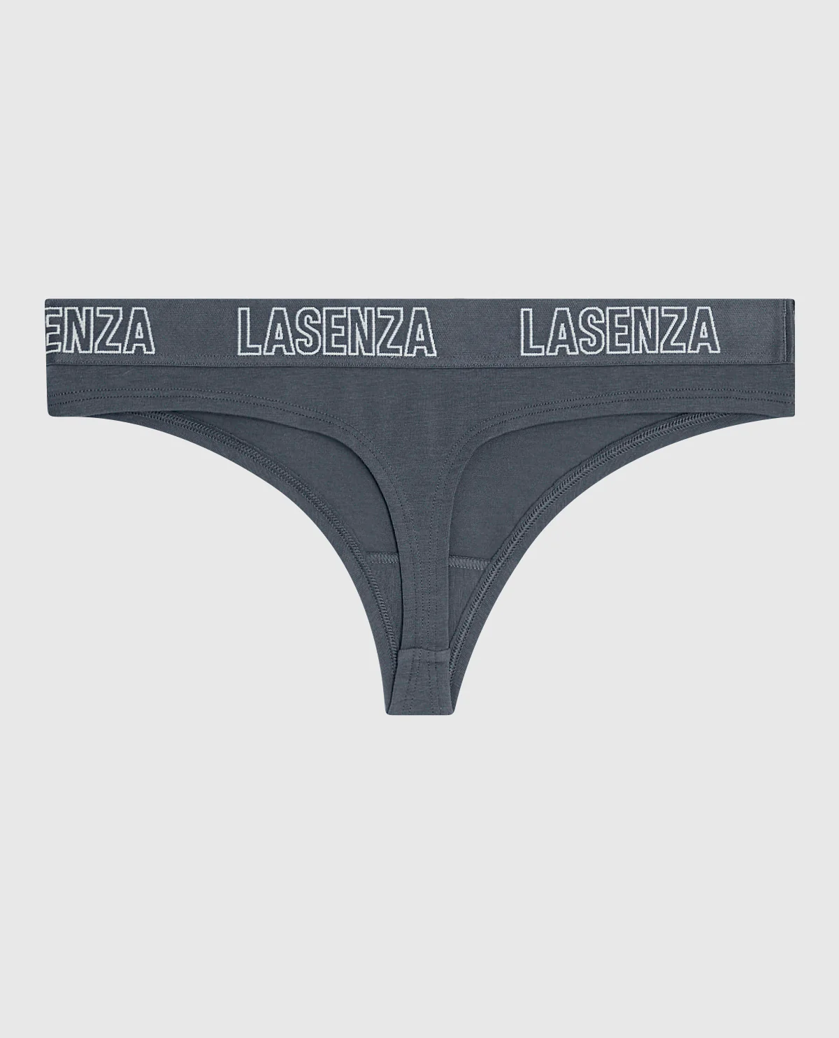 Thong Panty with Logo in Stormy Weather - Image 5